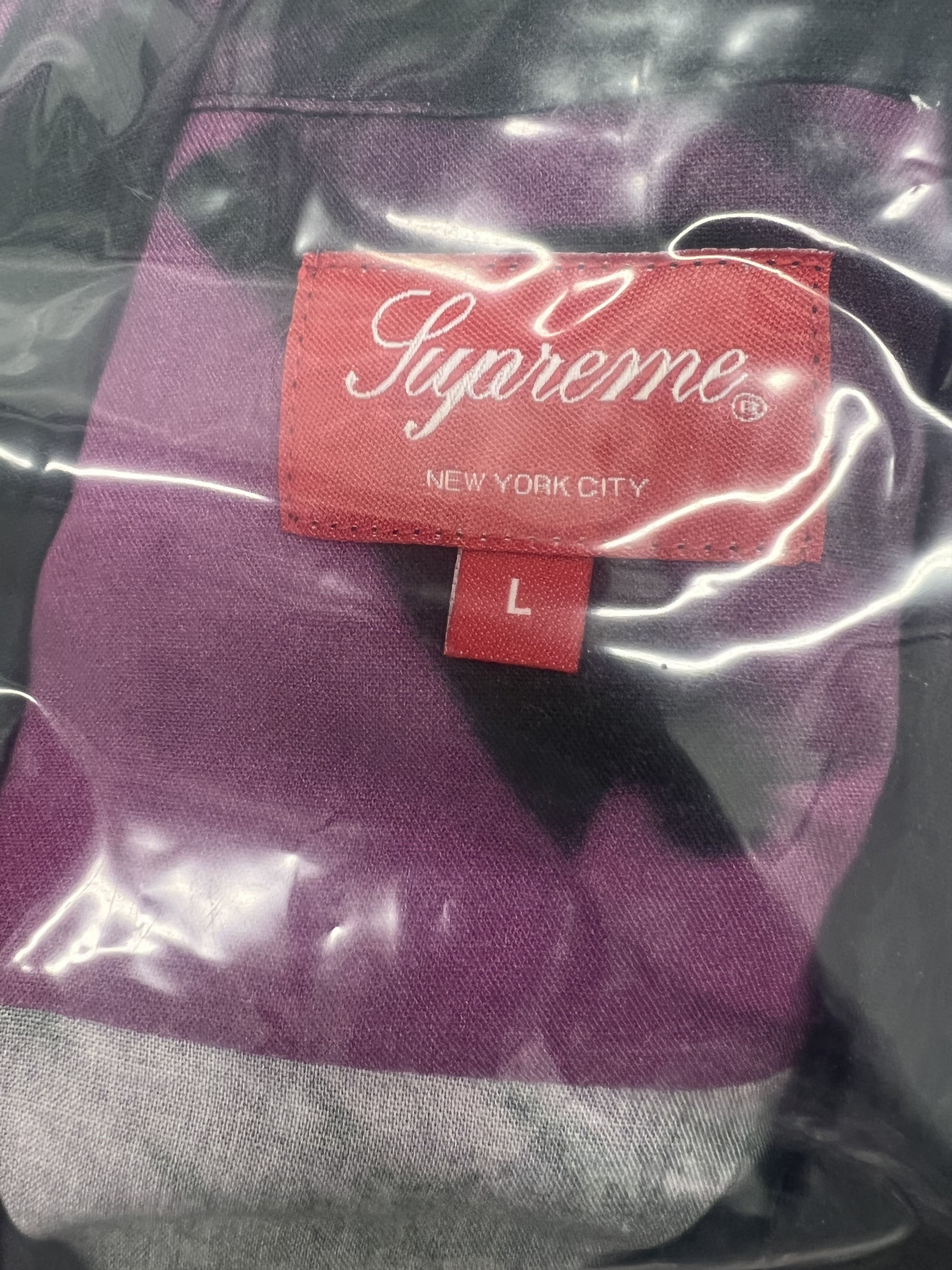 Supreme Supreme Bela Lugosi Purple Rayon SS19 size large Size US L / EU 52-54 / 3 - 3 Thumbnail