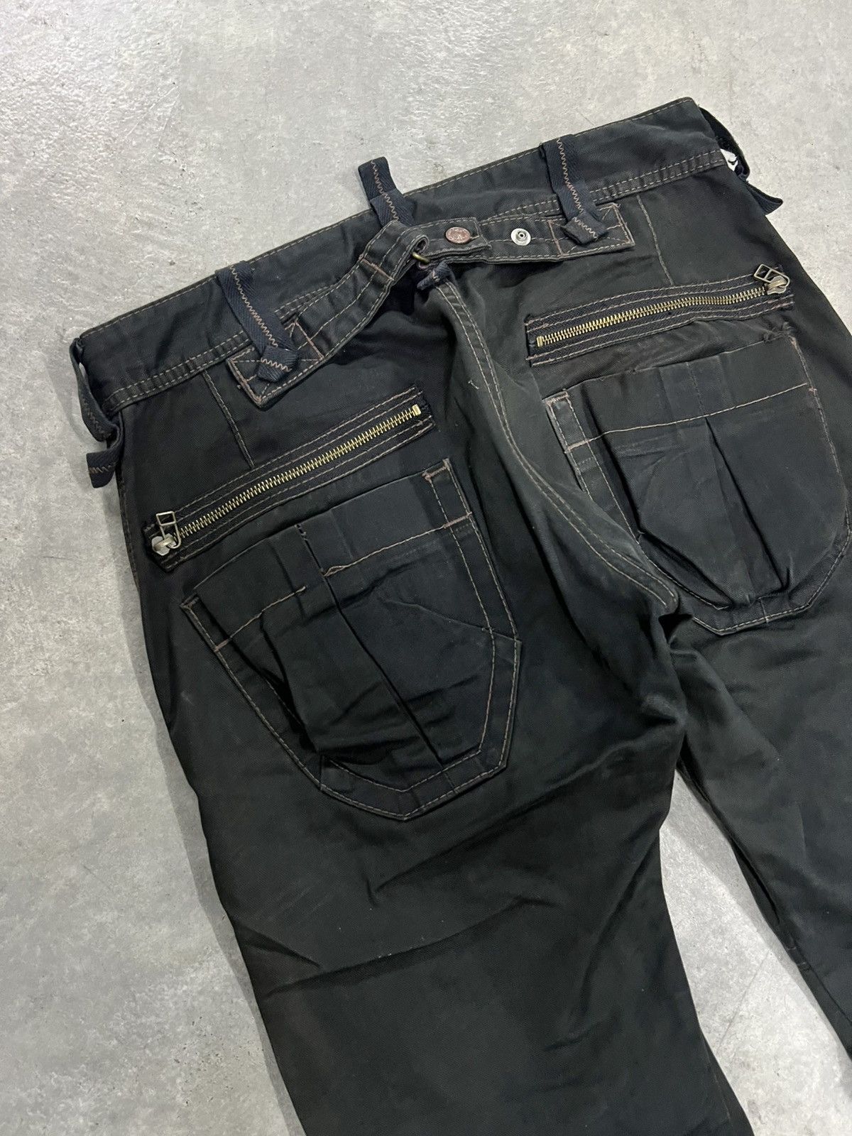 Edwin EDWIN 505 KHAKI DISTRESSED DENIM PANT Size US 32 / EU 48 - 8 Thumbnail