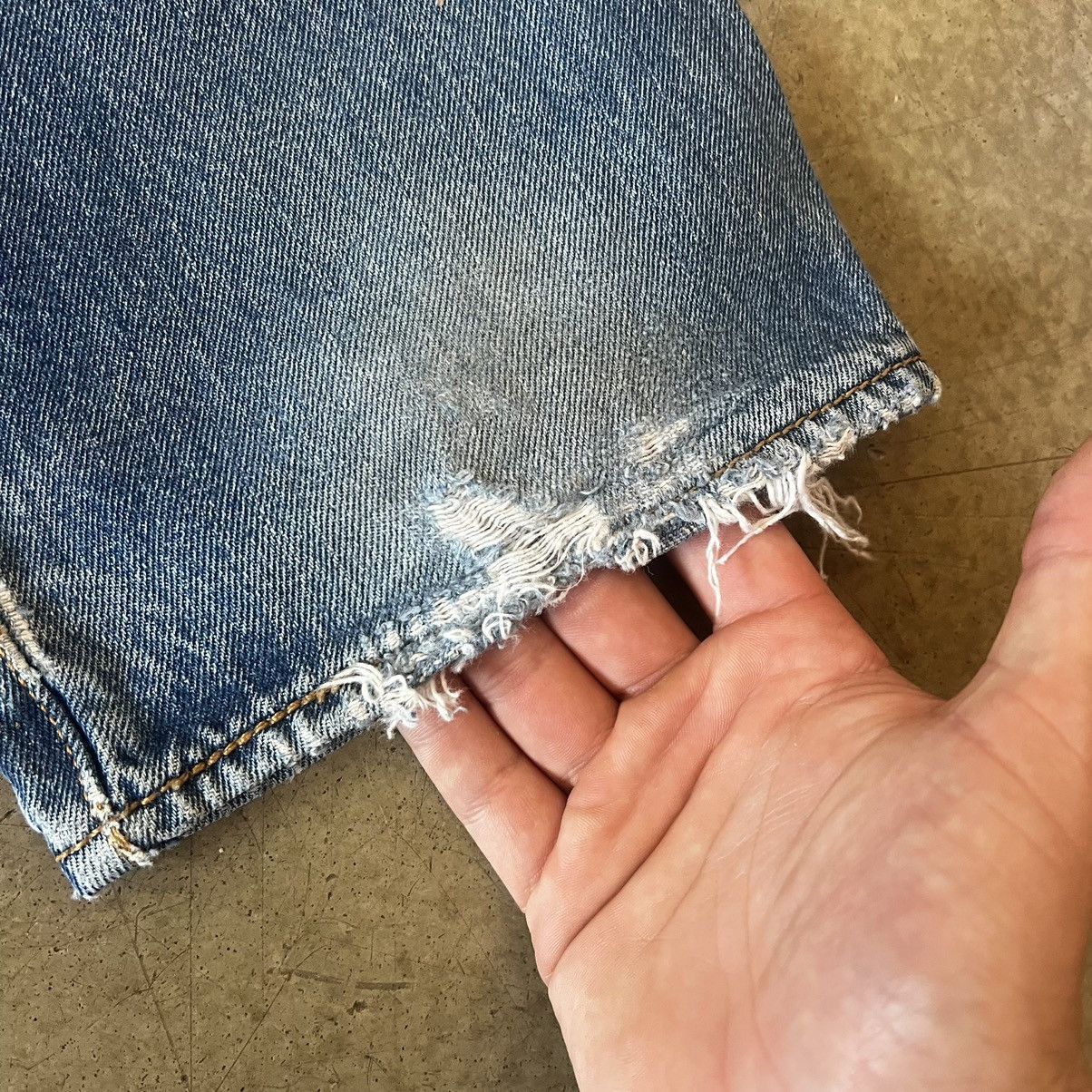 Levi's Vintage Levi’s 501 Jean - Size 30x30 Size US 30 / EU 46 - 4 Thumbnail