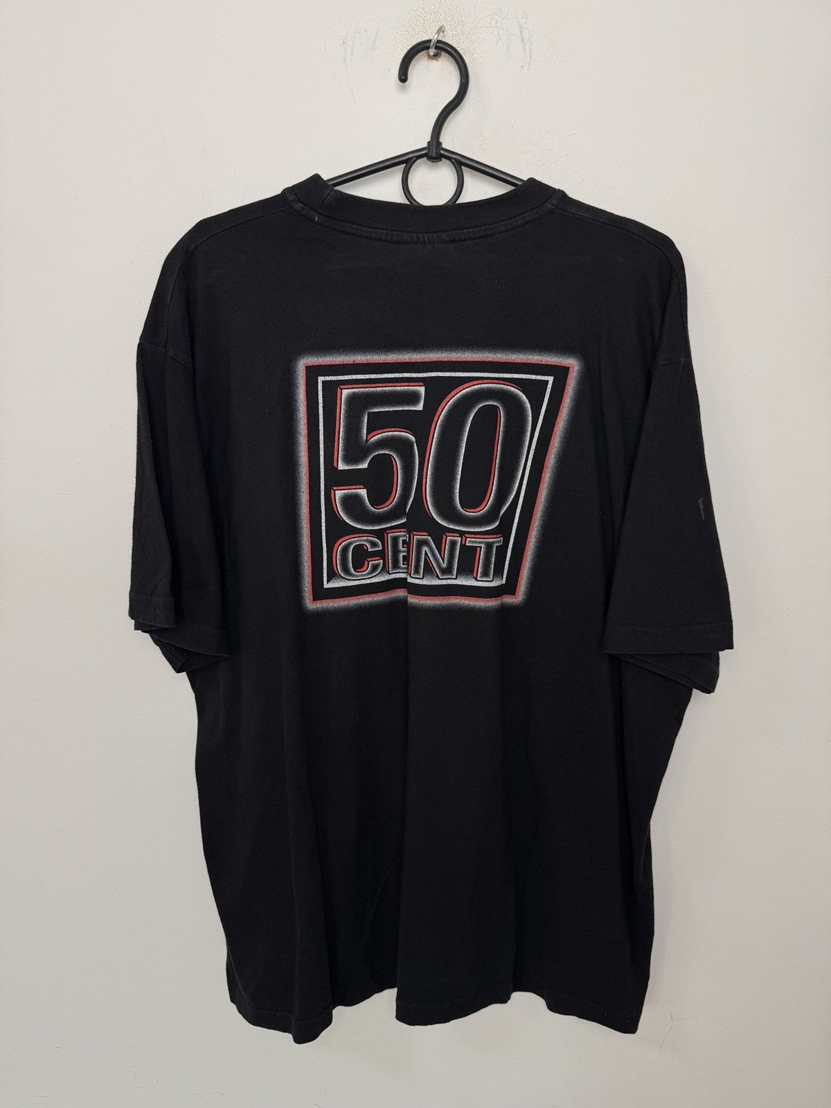 50 Cent × Rap Tees × Vintage Vintage 50 Cent T-Shirt Size US XL / EU 56 / 4 - 2 Thumbnail