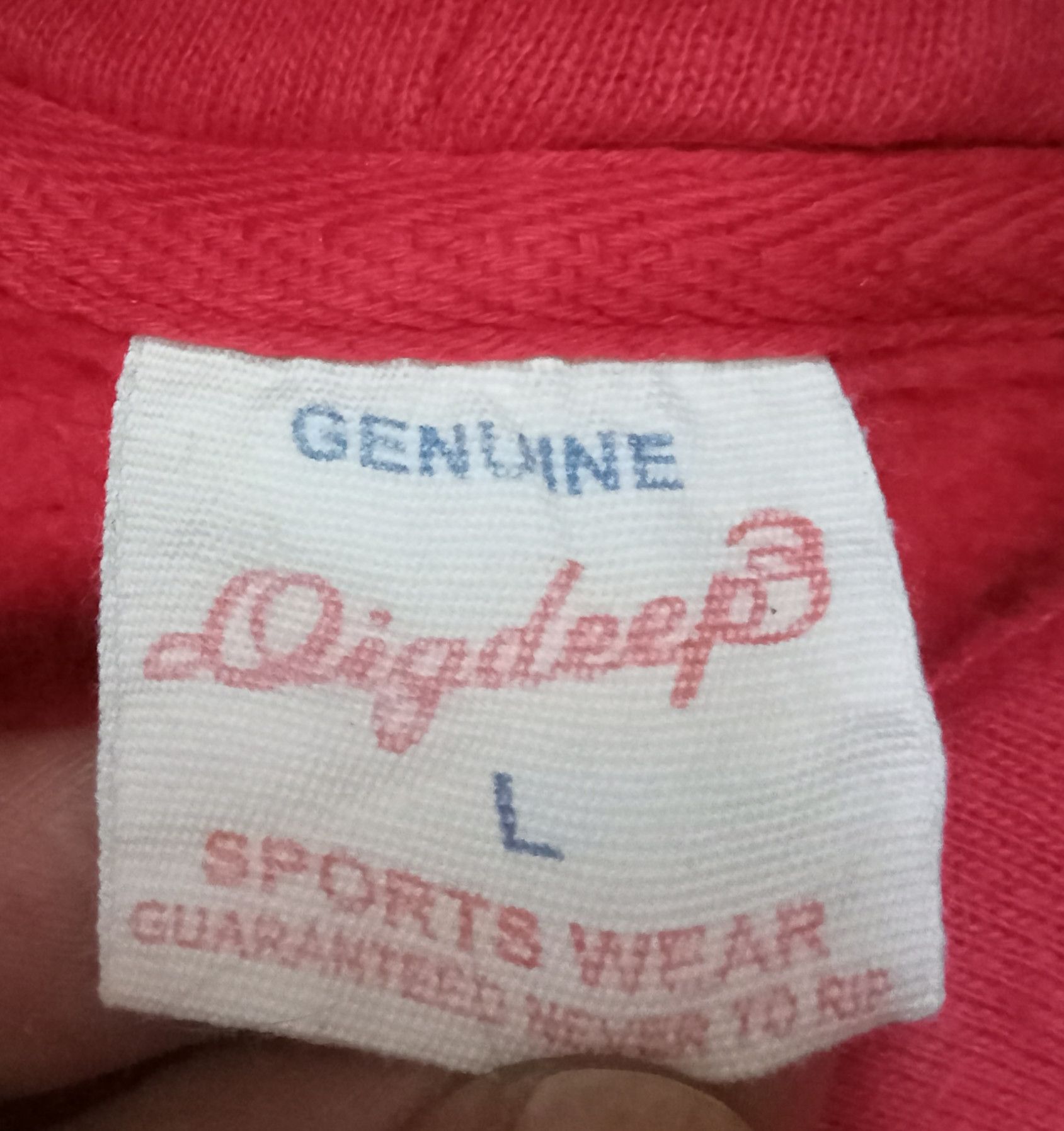 Japanese Brand Digdeep - To The Stadium Rare Hoodie Size US L / EU 52-54 / 3 - 4 Thumbnail