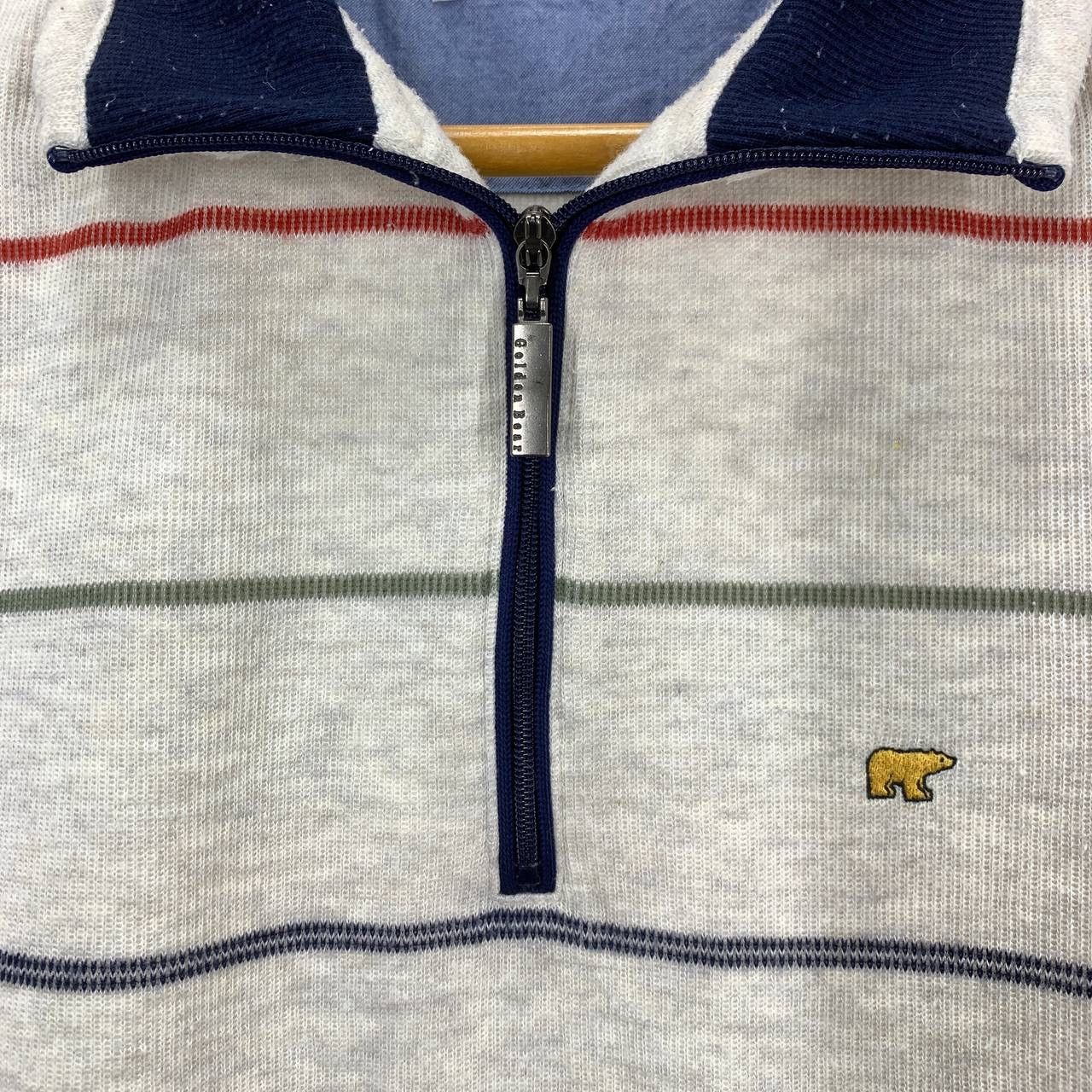 Golden Bear GOLDEN BEAR Striped Polo Sweatshirt #2286/24 Size US S / EU 44-46 / 1 - 2 Thumbnail
