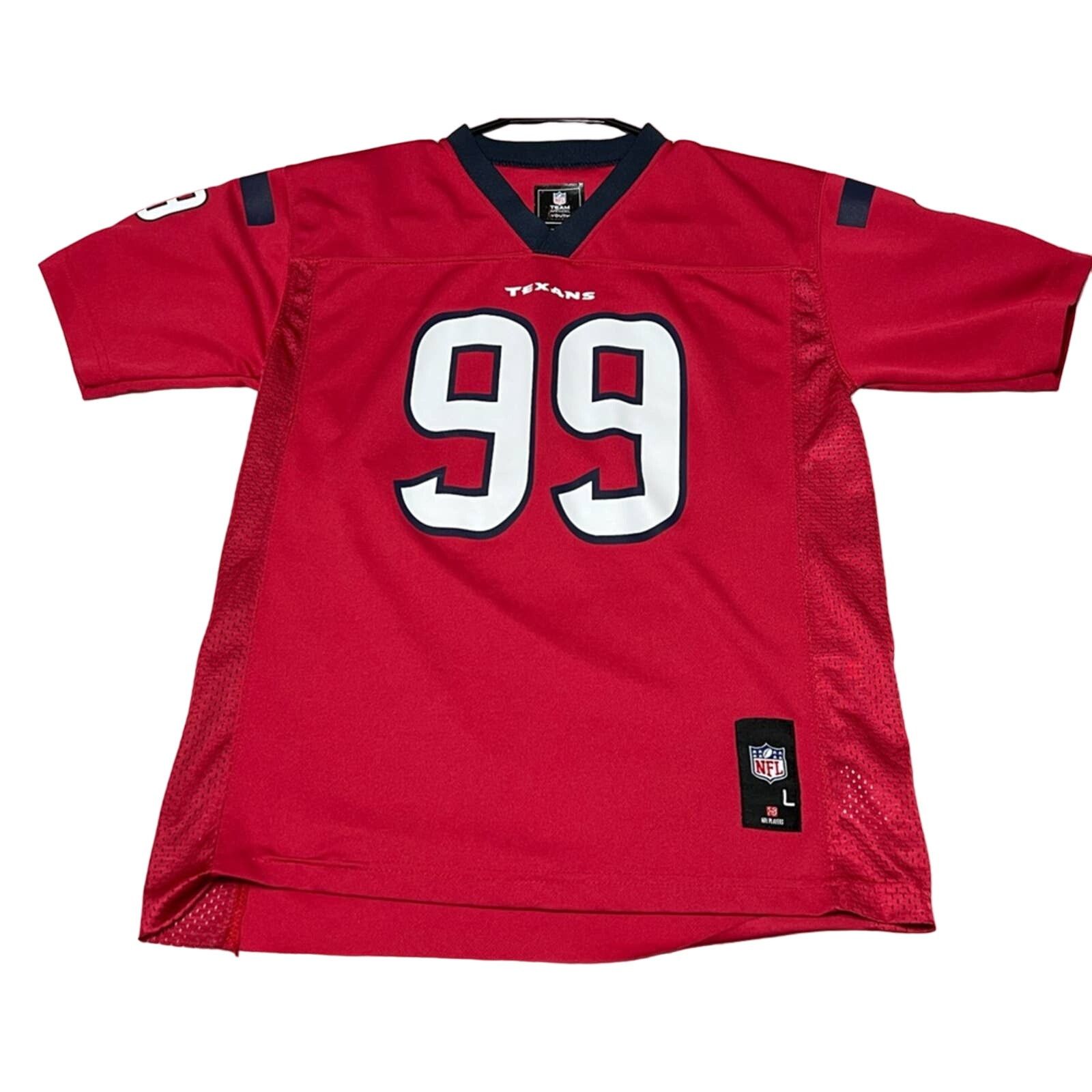 NFL JJ Watt Houston Texans On Field Jersey Youth L CLEAN Size US XS / EU 42 / 0 - 1 Thumbnail