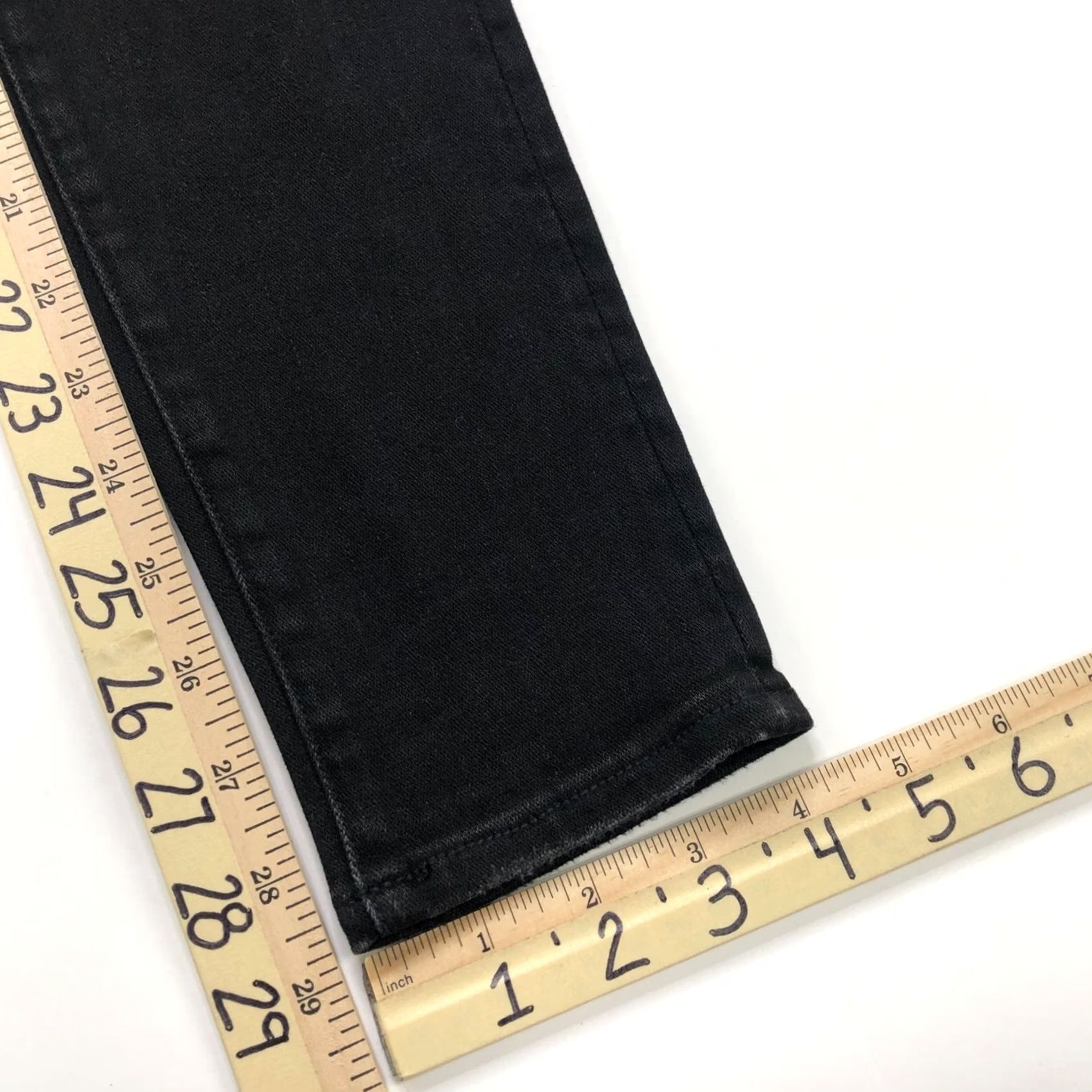 American Eagle Outfitters American Eagle Outfitters Jeans Hi Rise Jegging Black 2 25W 29L Denim Tapered 5-Pocket Womens Small Bootcut (if applicable) Size 26" / US 2 / IT 38 - 6 Thumbnail