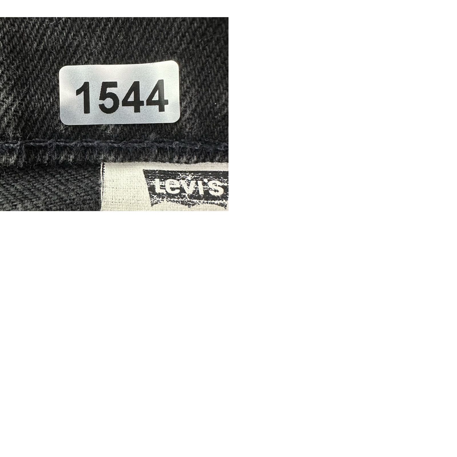 Levi's VINTAGE Levi's Jeans Womens 27x28 ACTUAL 15951 Orange Tab Black Denim Jeans Size 27" / US 4 / IT 40 - 9 Thumbnail