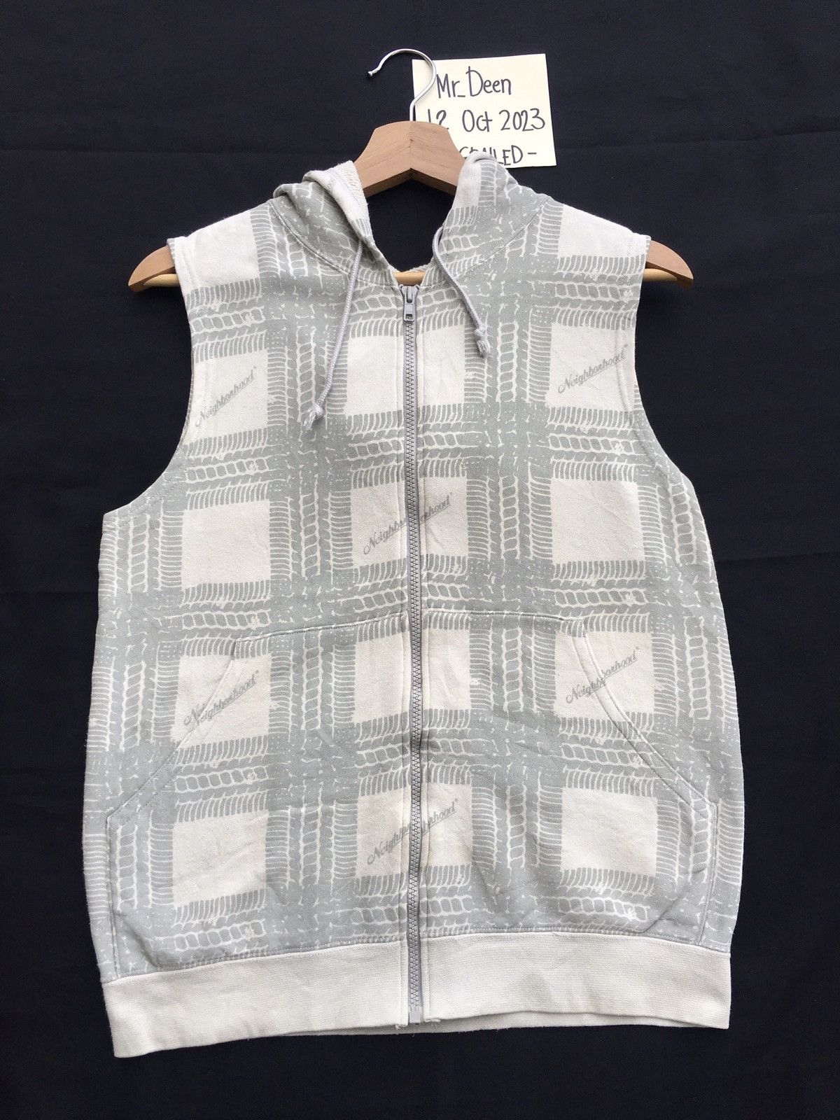Neighborhood Rare SS2002 Neighborhood Sleeveless Hoodie Shinsuke Takizawa Size US S / EU 44-46 / 1 - 15 Thumbnail