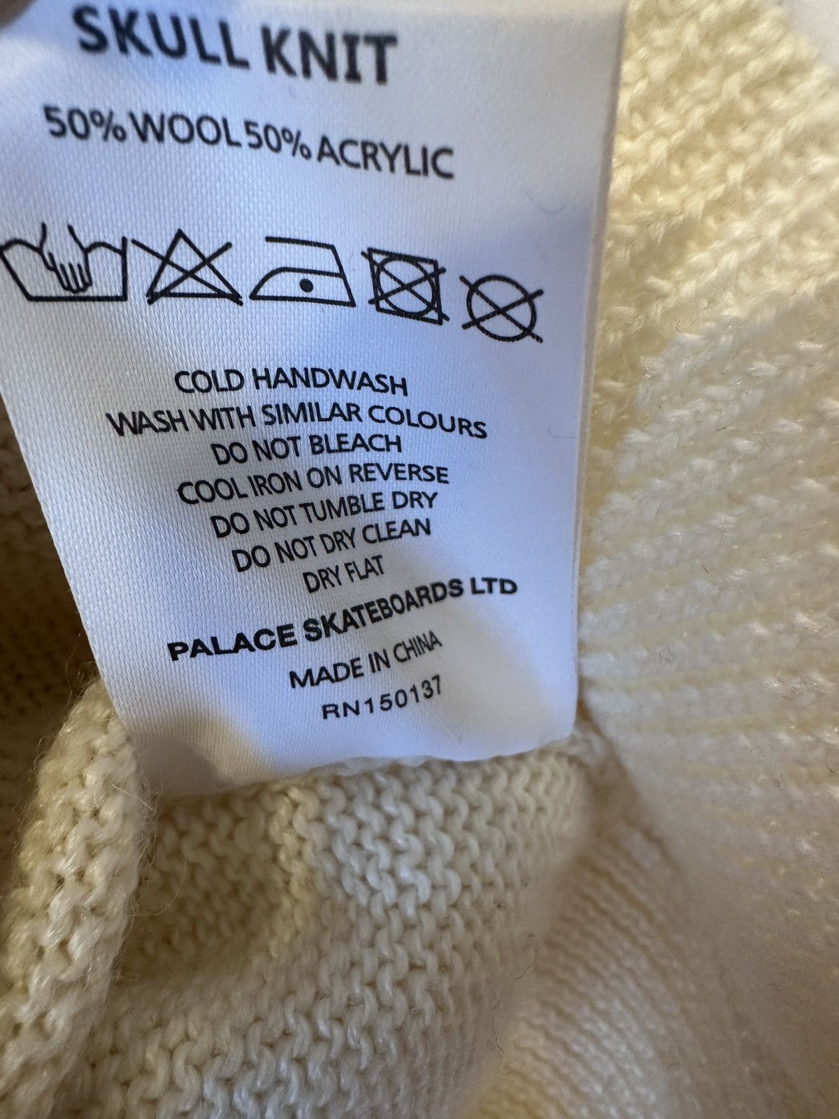 Palace Skull knit Size US M / EU 48-50 / 2 - 3 Thumbnail