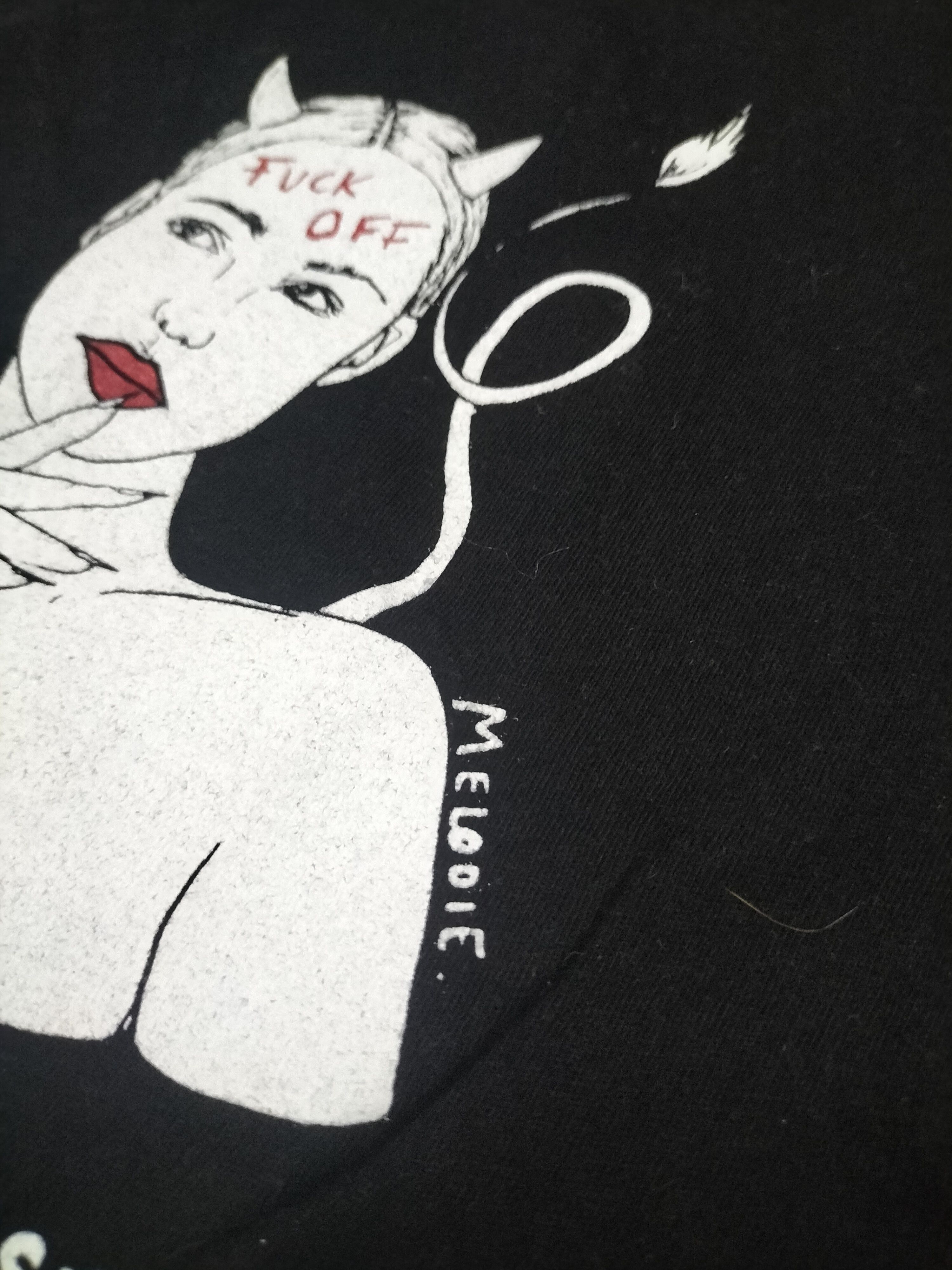 Other Melodie Brand Street Punk sexy stuff Fuck Off Devil Fashion Size US L / EU 52-54 / 3 - 6 Thumbnail