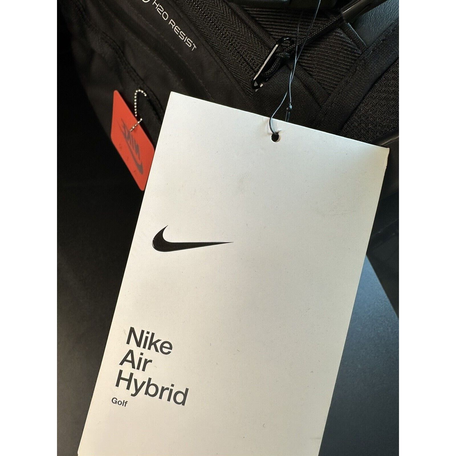 Nike Nike Air Hybrid Water Resistant Golf Bag, Black/White Size ONE SIZE - 8 Thumbnail