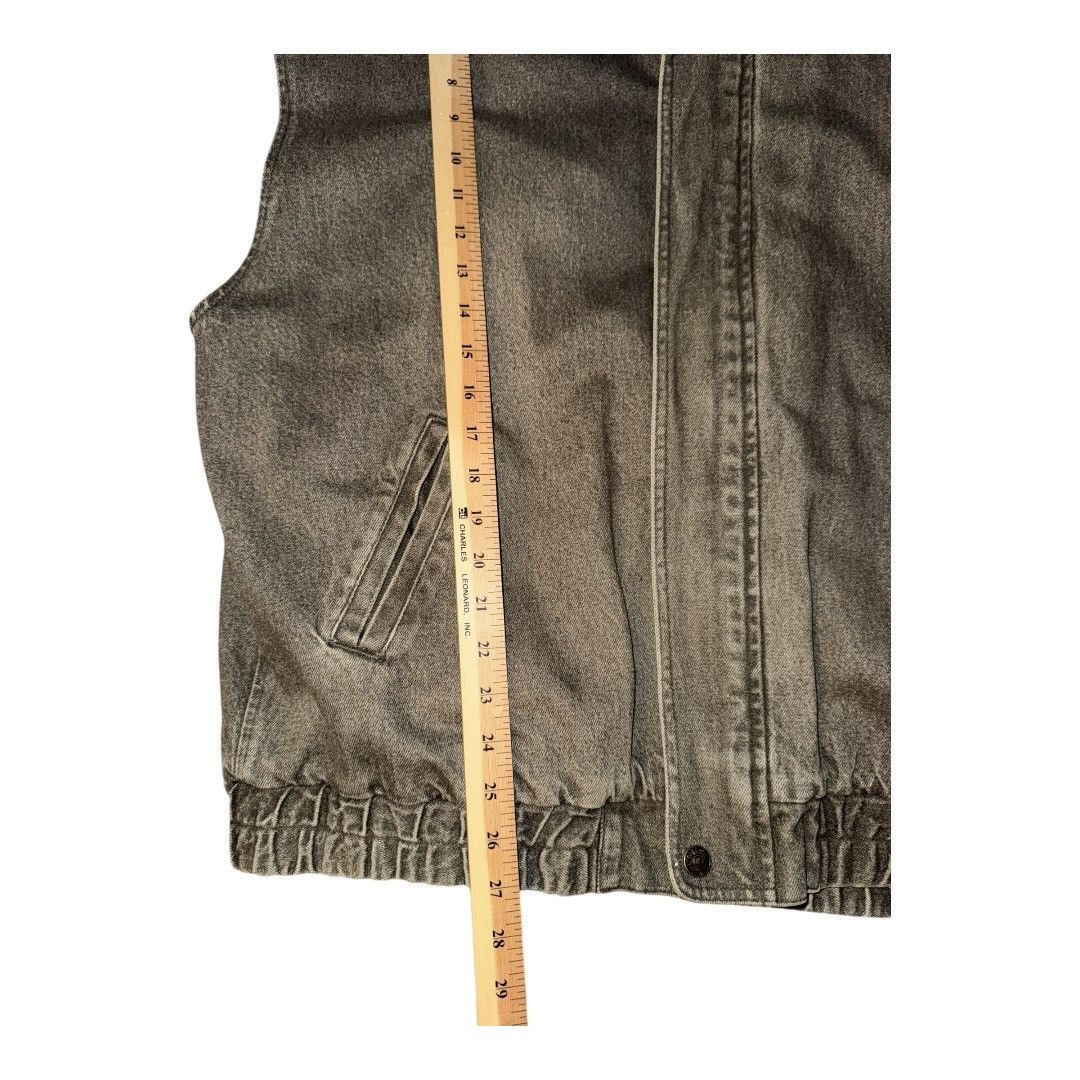 Gear for Sports VTG 90s GEAR Heavy Denim Jacket quilted interior size XL Size US XL / EU 56 / 4 - 3 Thumbnail