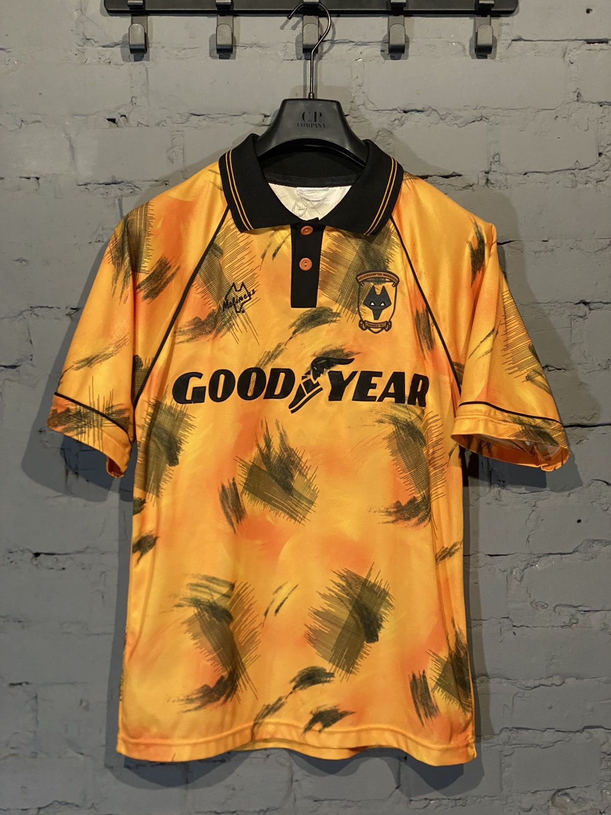 Vintage Jersey rare Wolverhampton Wanderers 1992/1993 molineux Size US XL / EU 56 / 4 - 1 Thumbnail