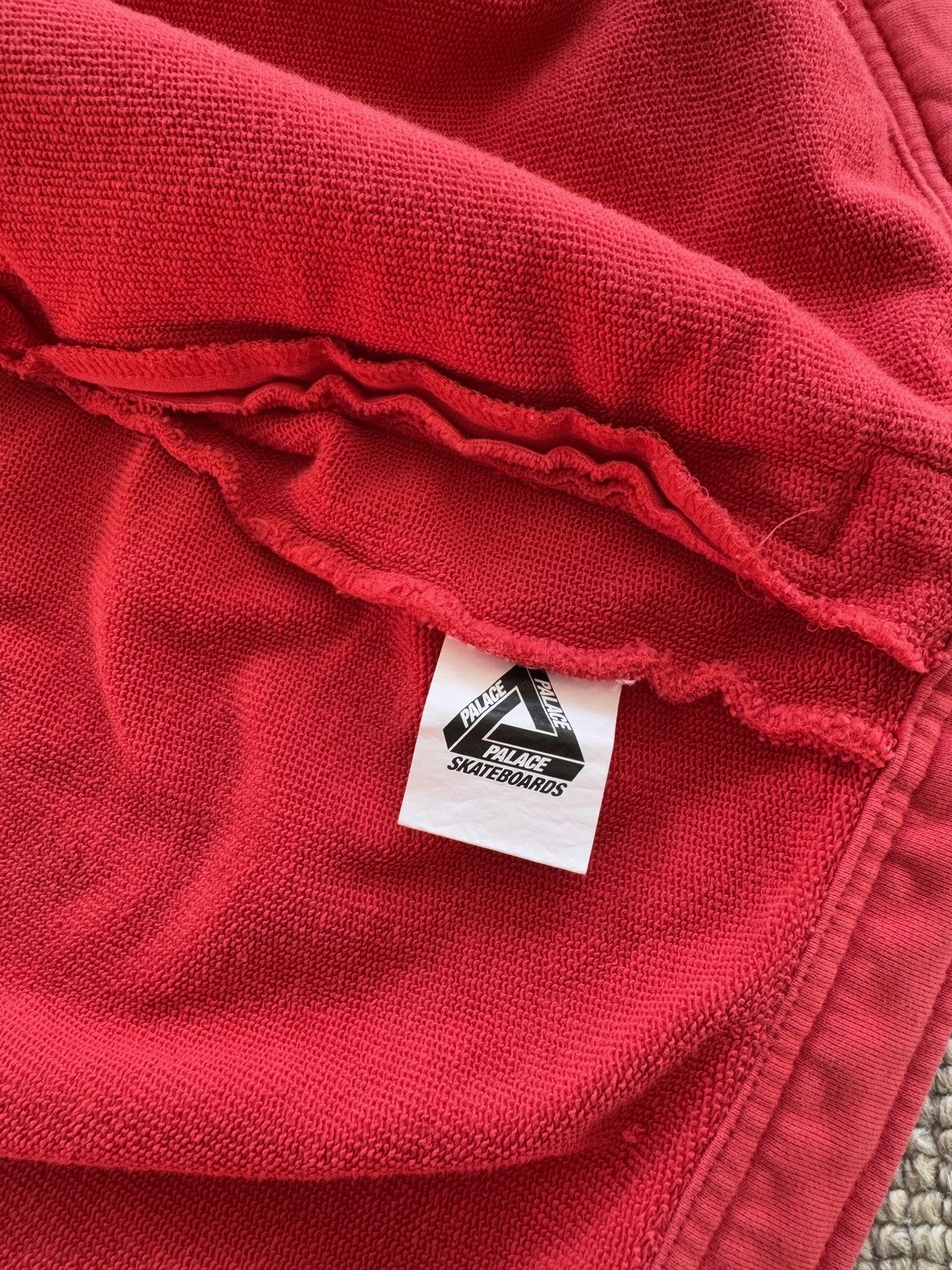 Palace Palace Washed Red Moto Jacket Size US XL / EU 56 / 4 - 8 Thumbnail