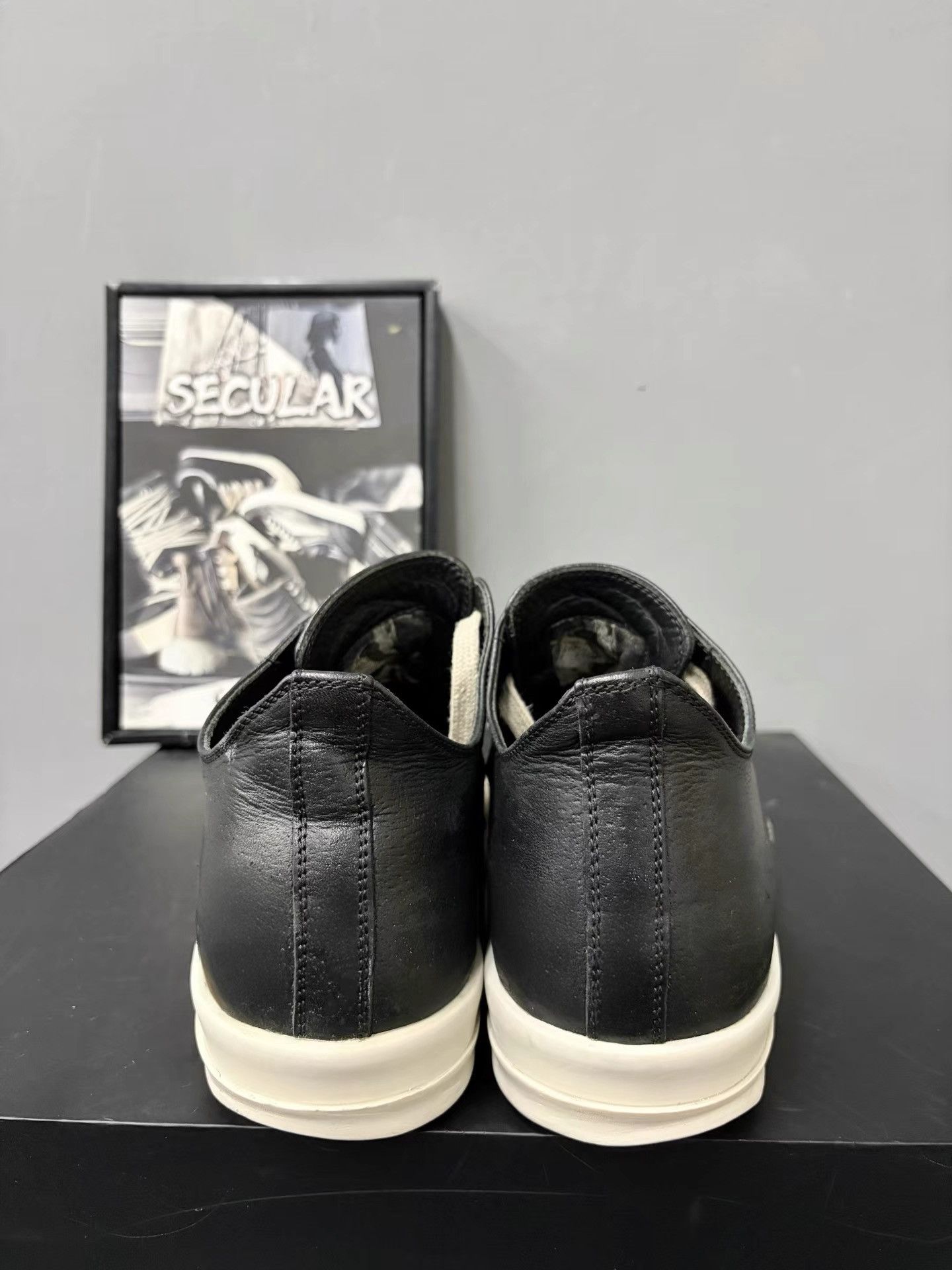 Rick Owens Rick Owens Mainline Leather Big Converse K34 Size US 10 / EU 43 - 7 Thumbnail