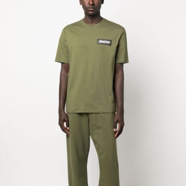 Moschino o1y0225 Logo T-Shirt in Military Green Size US M / EU 48-50 / 2 - 4 Thumbnail