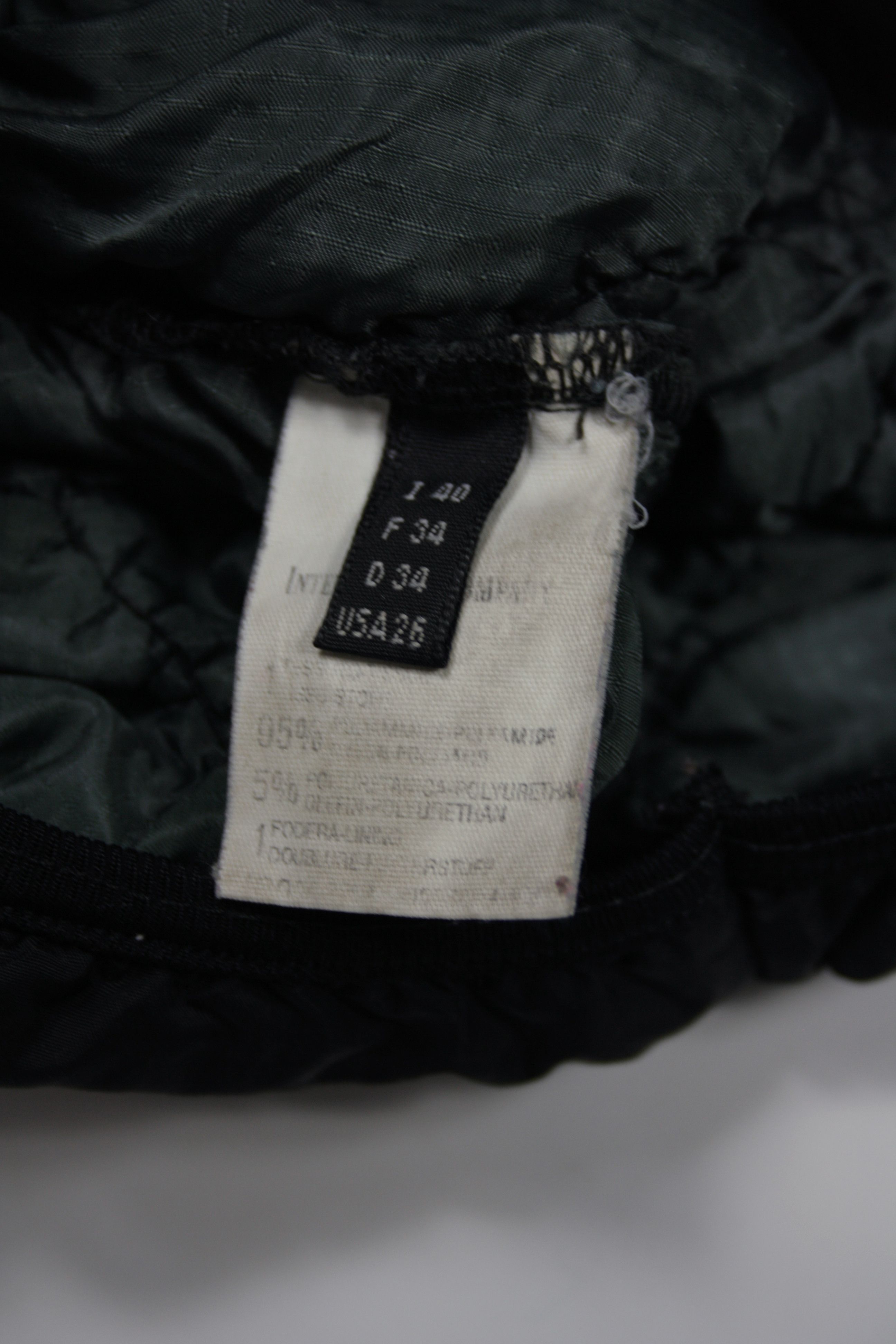 Marithe + Francois Girbaud × Vintage M+FG 2000s Vintage Quilted Nylon Biker Pullover Jacket Size M / US 6-8 / IT 42-44 - 8 Thumbnail