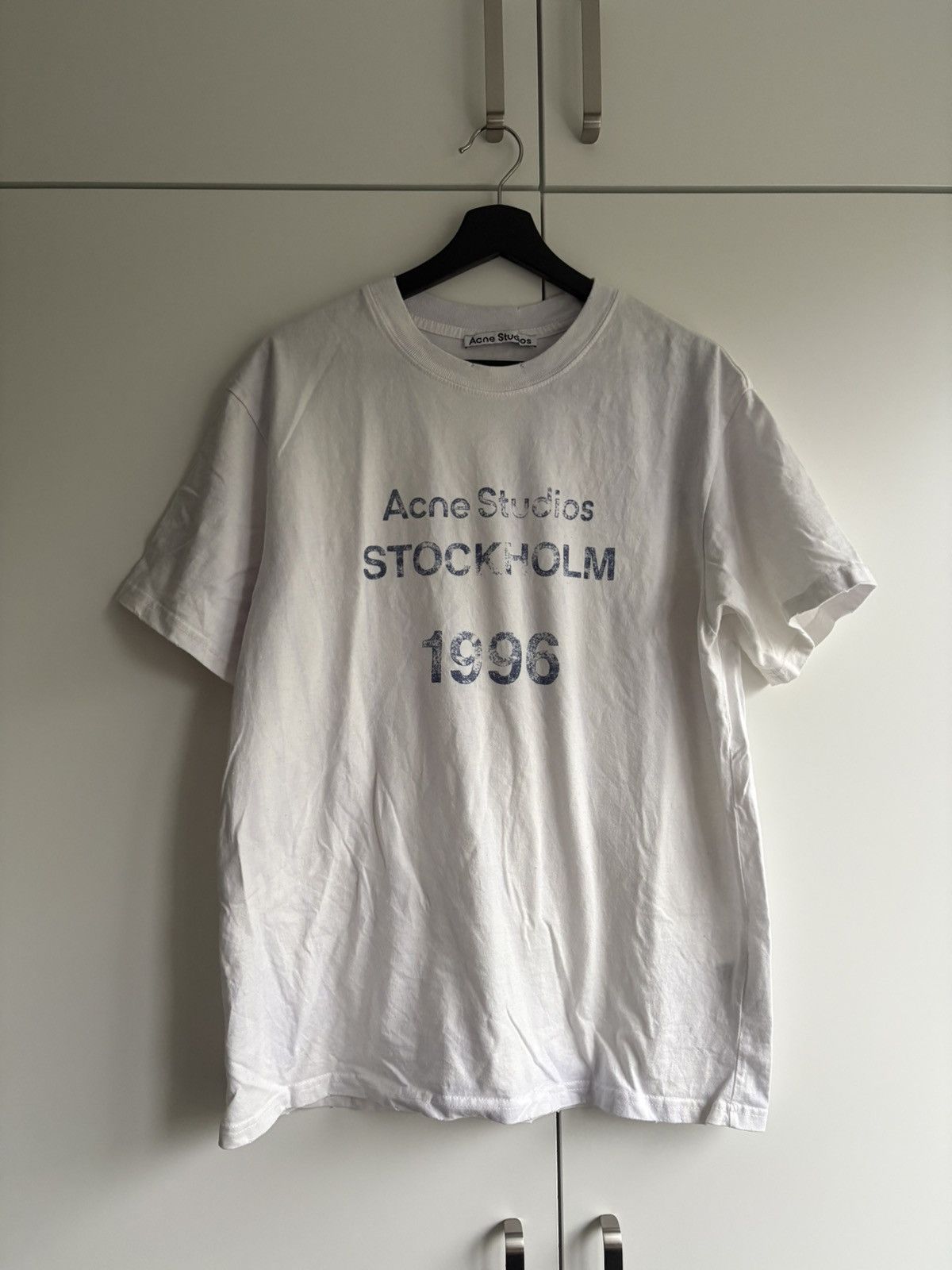 Distressed oversize Acne Studios T-shirt