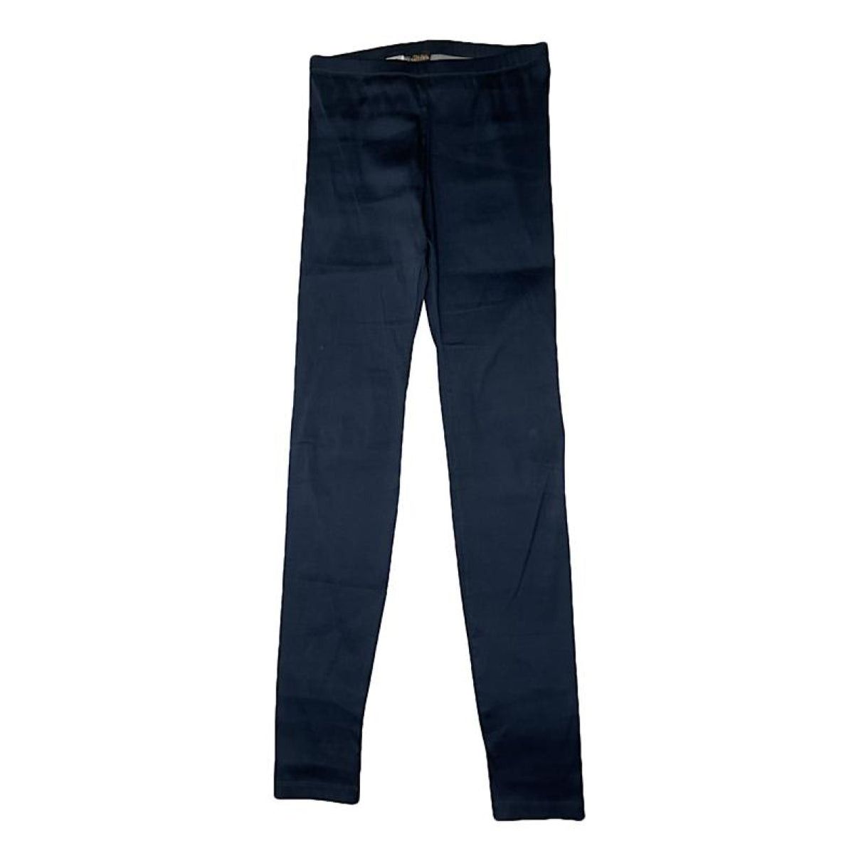 Jean Paul Gaultier Navy Polyester Trouser Size 24" / US 00 / IT 34 - 1 Thumbnail