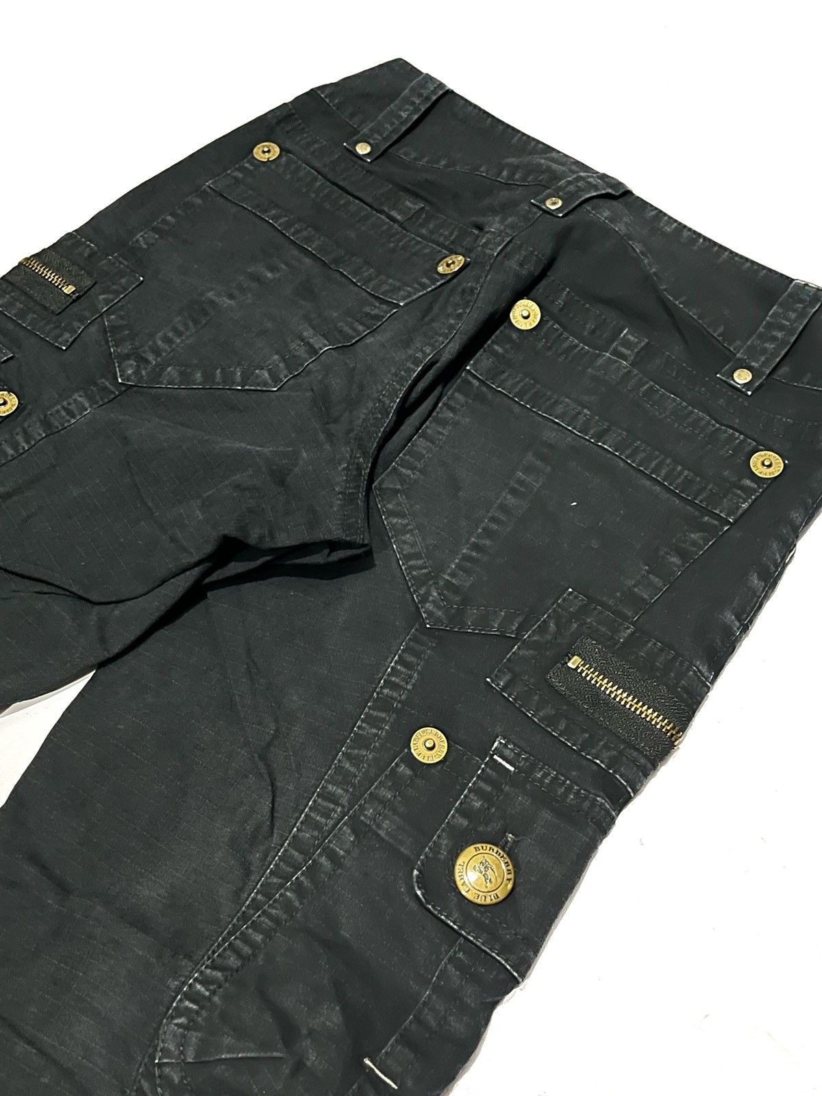 Burberry × Japanese Brand Burberry London ripstop black Size 25" / US 0 / IT 36 - 5 Thumbnail