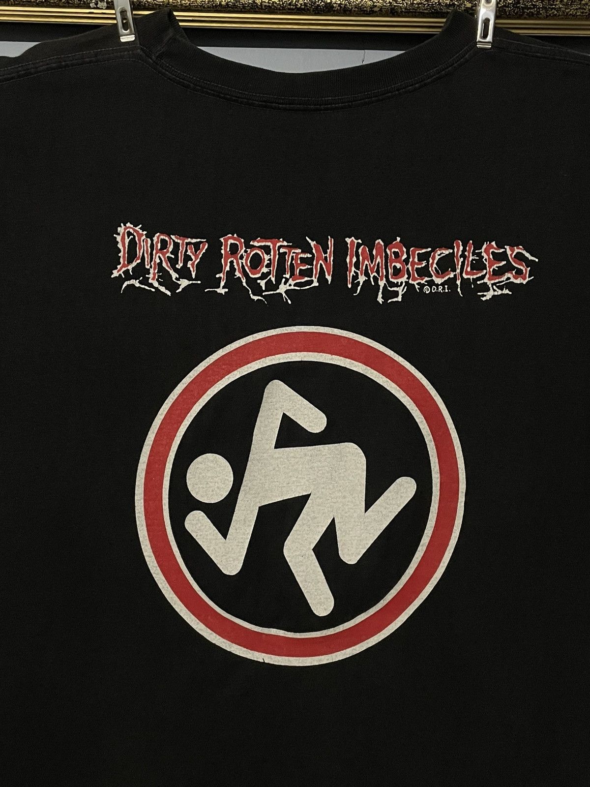 Band Tees Vtg 90s Original Single Stitch Dirty Rotten Imbeciles Og Tee Size US XL / EU 56 / 4 - 9 Thumbnail
