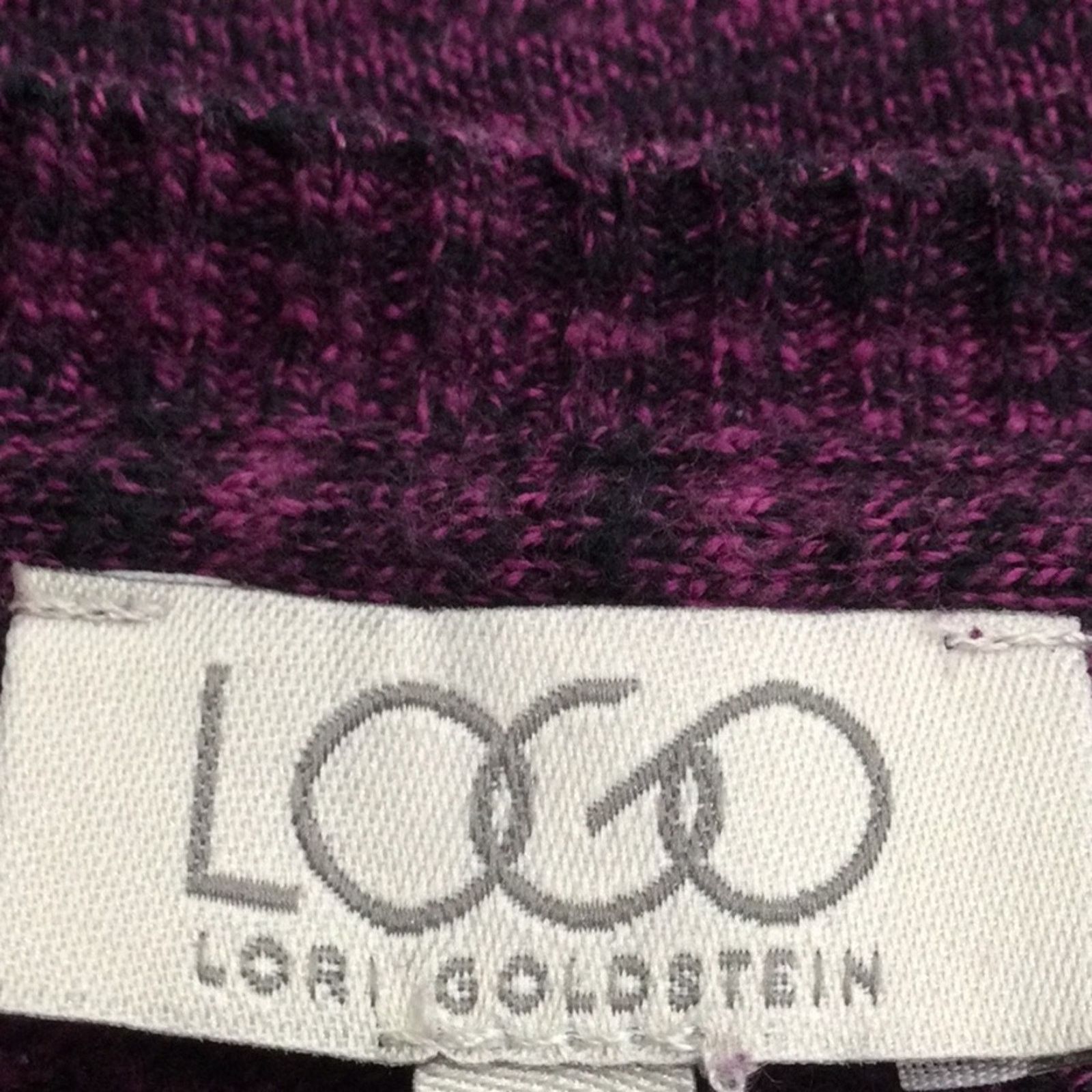 Other LOGO Lori Goldstein Purple Long Sleeve Pockets Sweater M Size M / US 6-8 / IT 42-44 - 11 Thumbnail