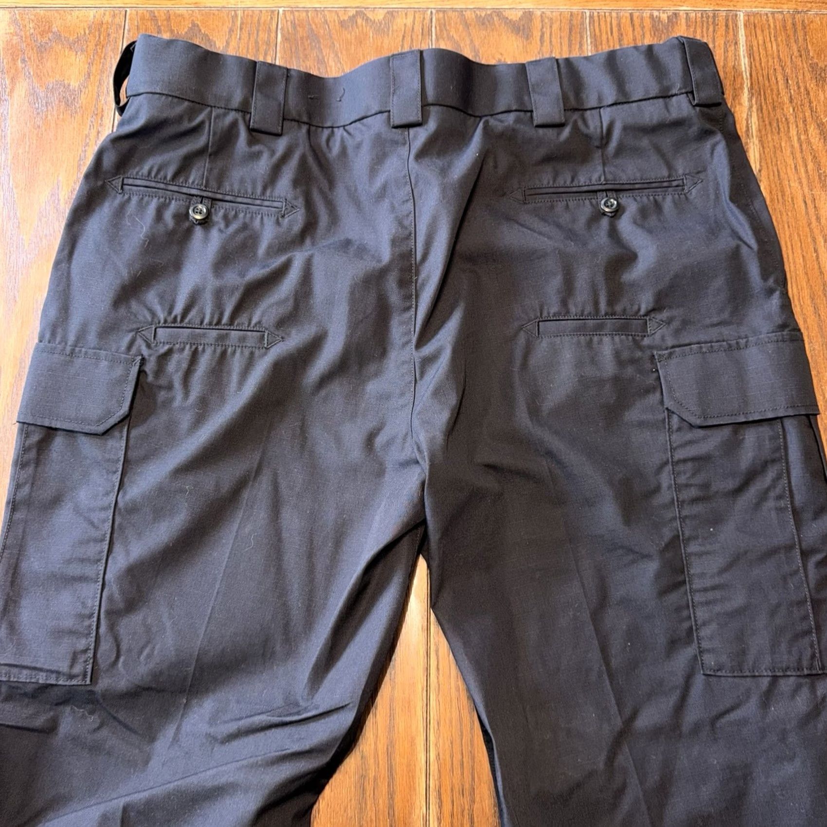 Vintage 5.11 Tactical PDU Class B Pant Men 42x30 Canvas Midnight Navy Cargo Pocket Waist 42 Regular Mens Size US 42 / EU 58 - 7 Thumbnail