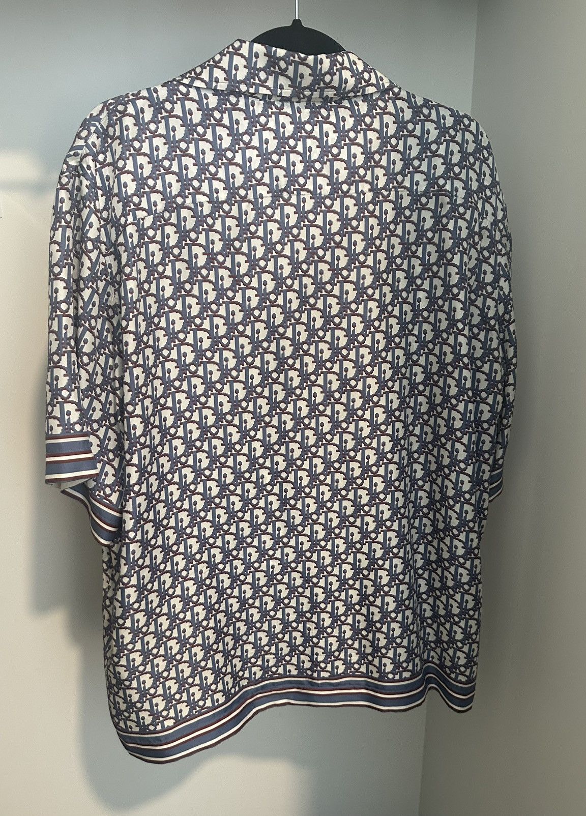 Dior Dior Oblique Bermuda Silk Shirt Size US L / EU 52-54 / 3 - 2 Thumbnail