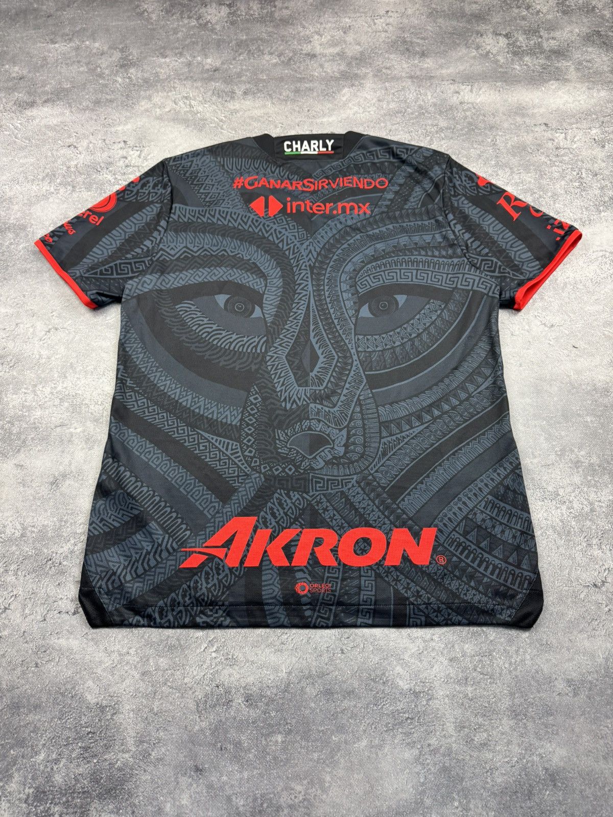 Other FC Charly Atlas 22/23 Jersey Size L Rojinegros Liga MX Size US L / EU 52-54 / 3 - 16 Thumbnail