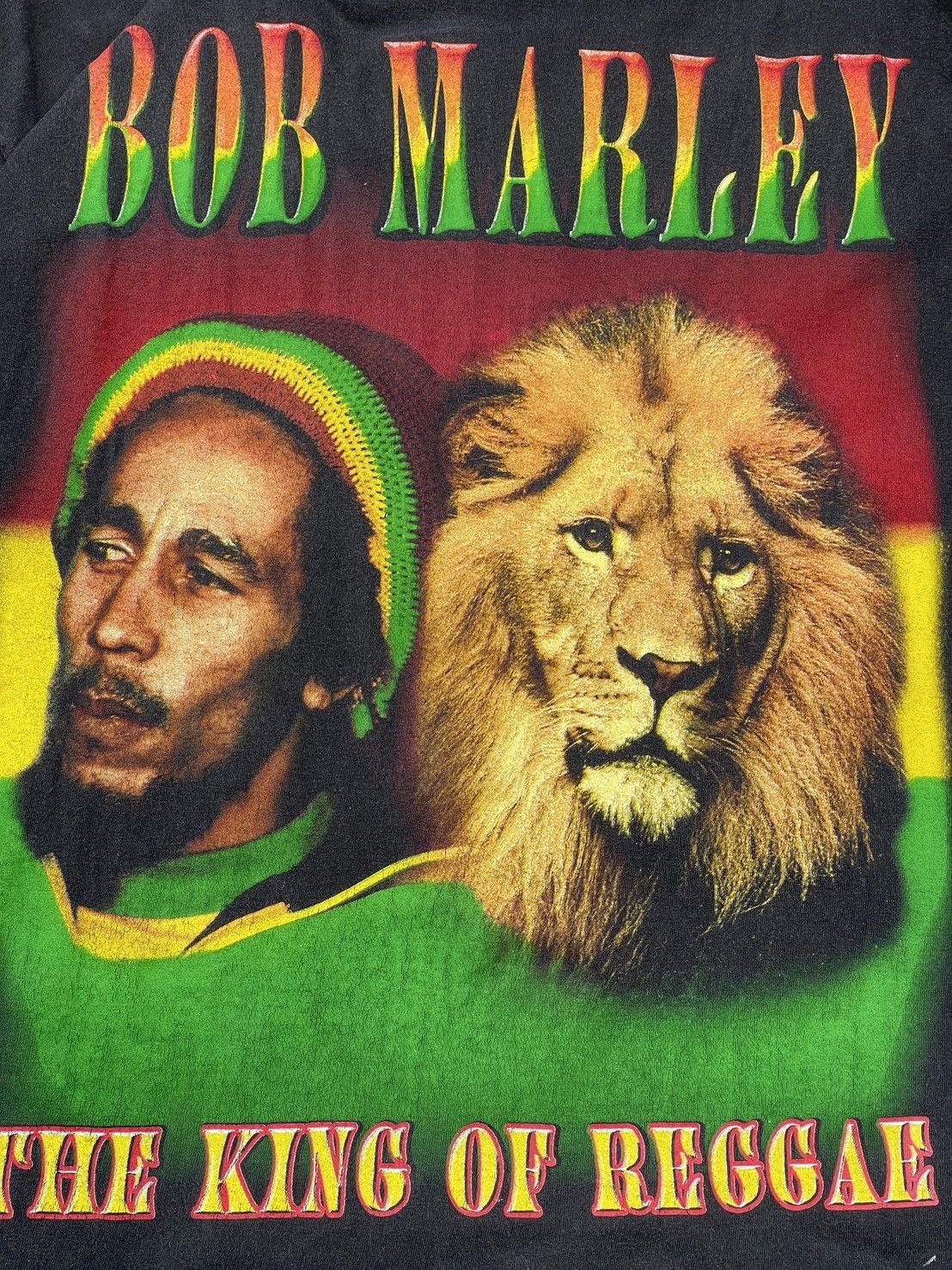 Vintage Vintage Bob Marley90’ Size US XL / EU 56 / 4 - 4 Thumbnail