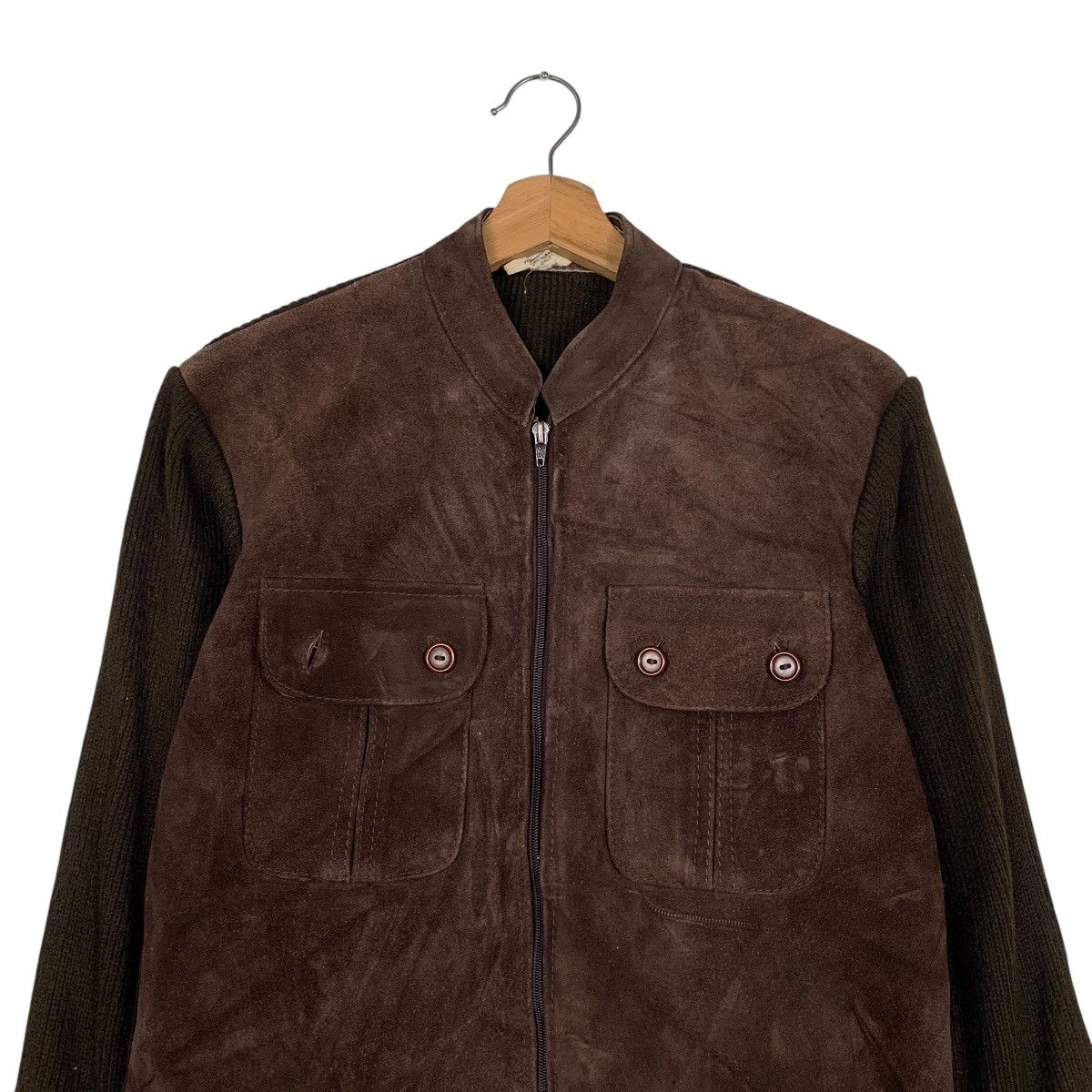 Japanese Brand Kindmark Cowhide Leather Jacket Size US S / EU 44-46 / 1 - 2 Thumbnail