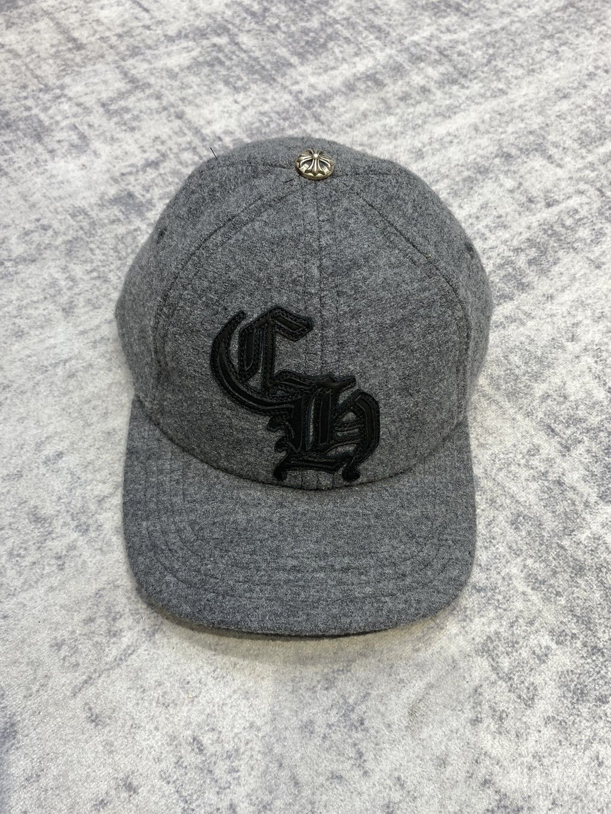 Chrome Hearts CHROME HEARTS CH WOOL HAT GRAY Size ONE SIZE - 5 Thumbnail