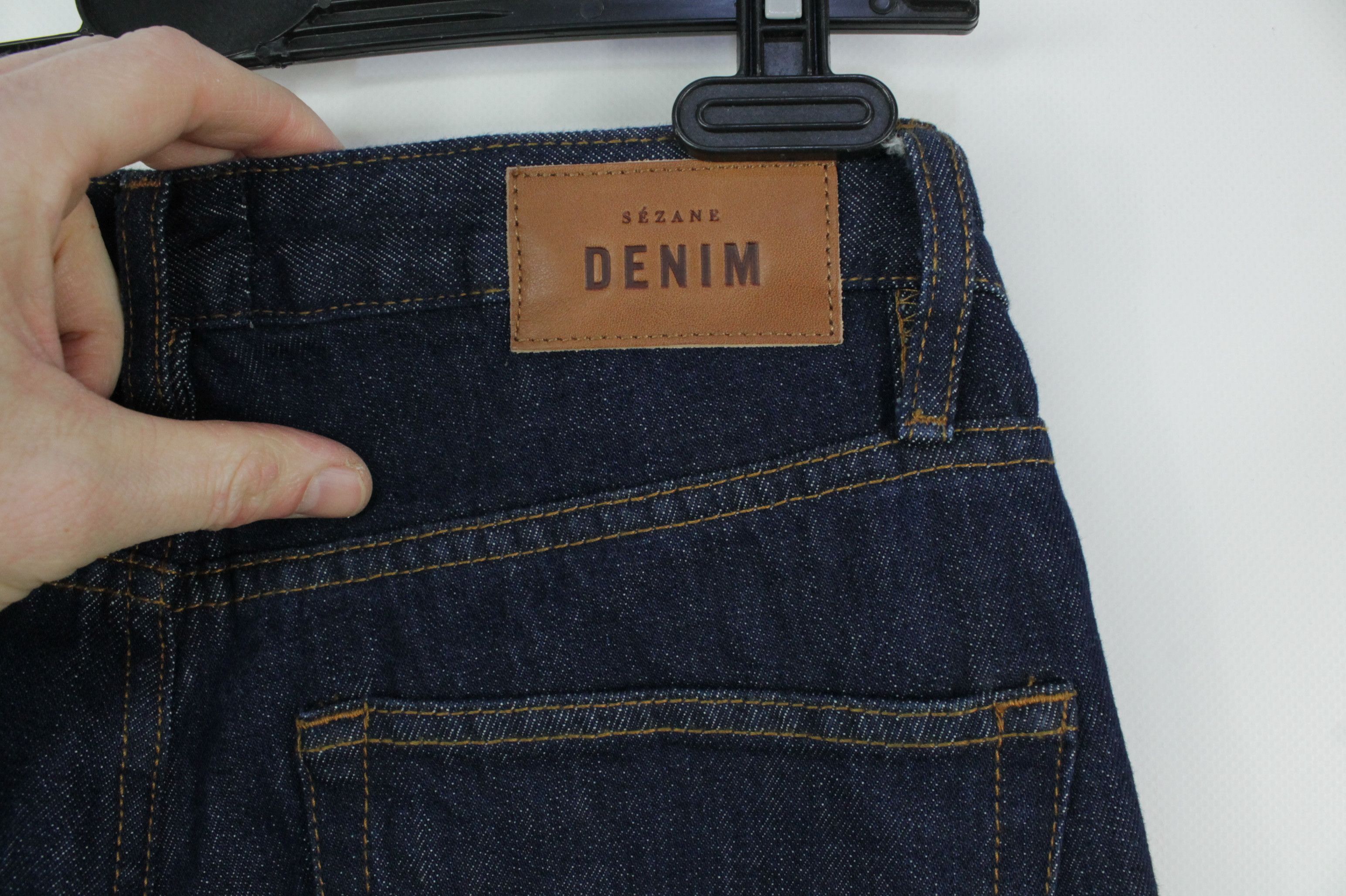 Sezane Sezane Paris Indigo Denim High Waist Brut Sexy Jeans Size 29" - 8 Thumbnail