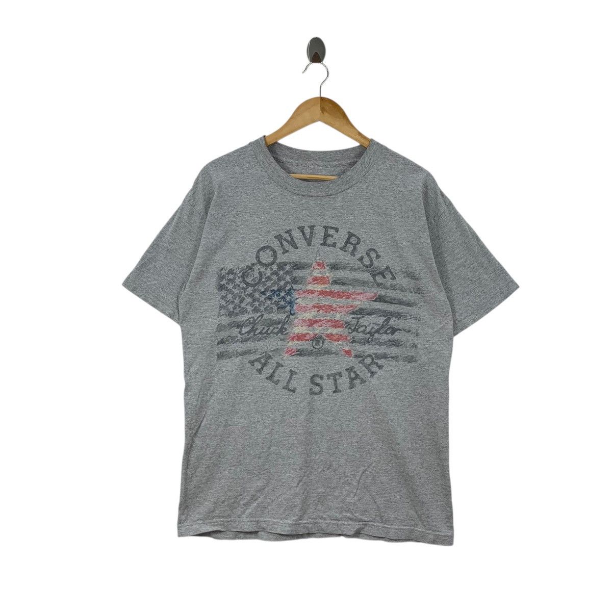 Converse Vintage CONVERSE ALL STAR Chuck Taylor Tee Shirt Top USA Size M / US 6-8 / IT 42-44 - 1 Thumbnail