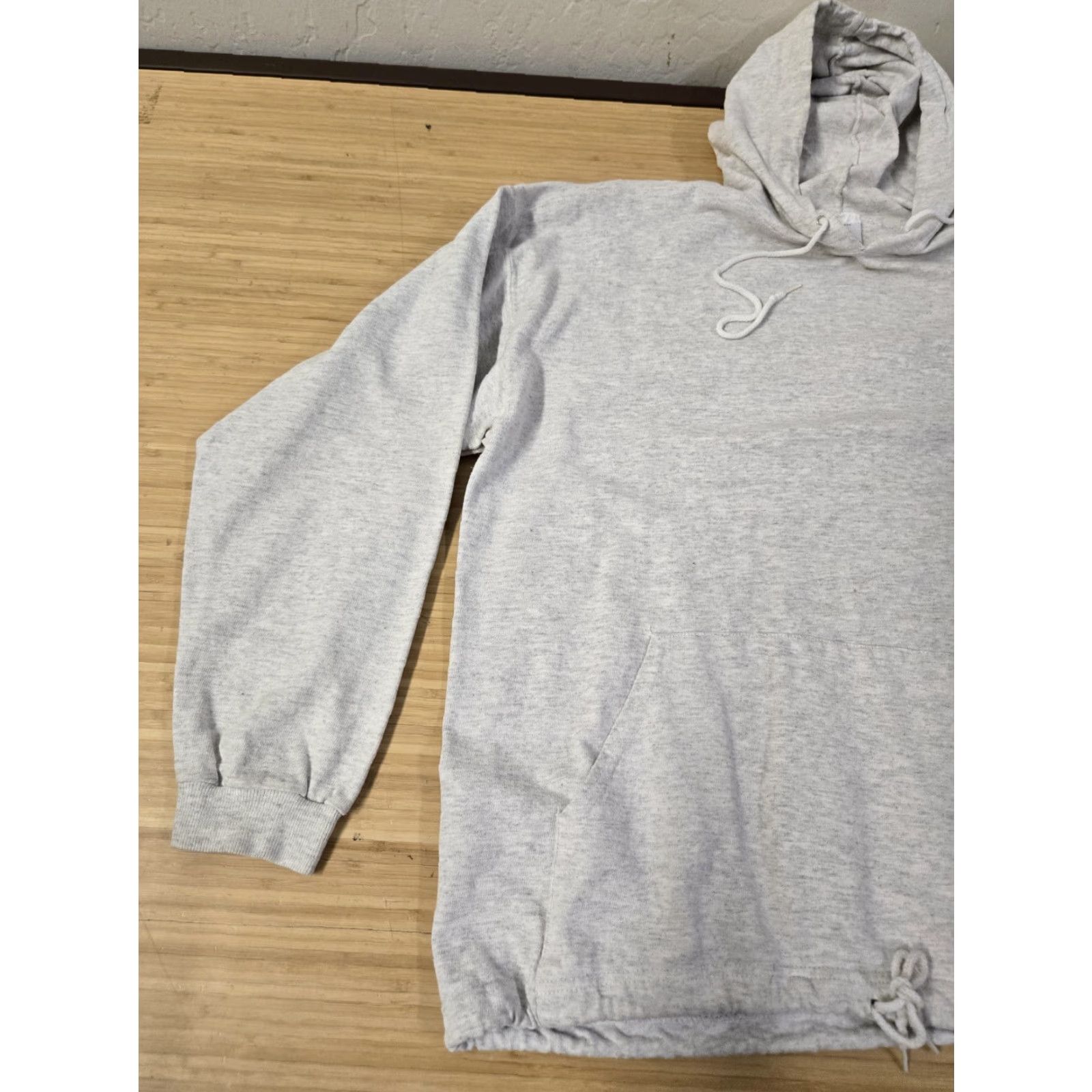 Lee VINTAGE Lee Hoodie Mens XL Gray Pullover Heavyweight Made USA Drawstring 90s Size US XL / EU 56 / 4 - 4 Thumbnail