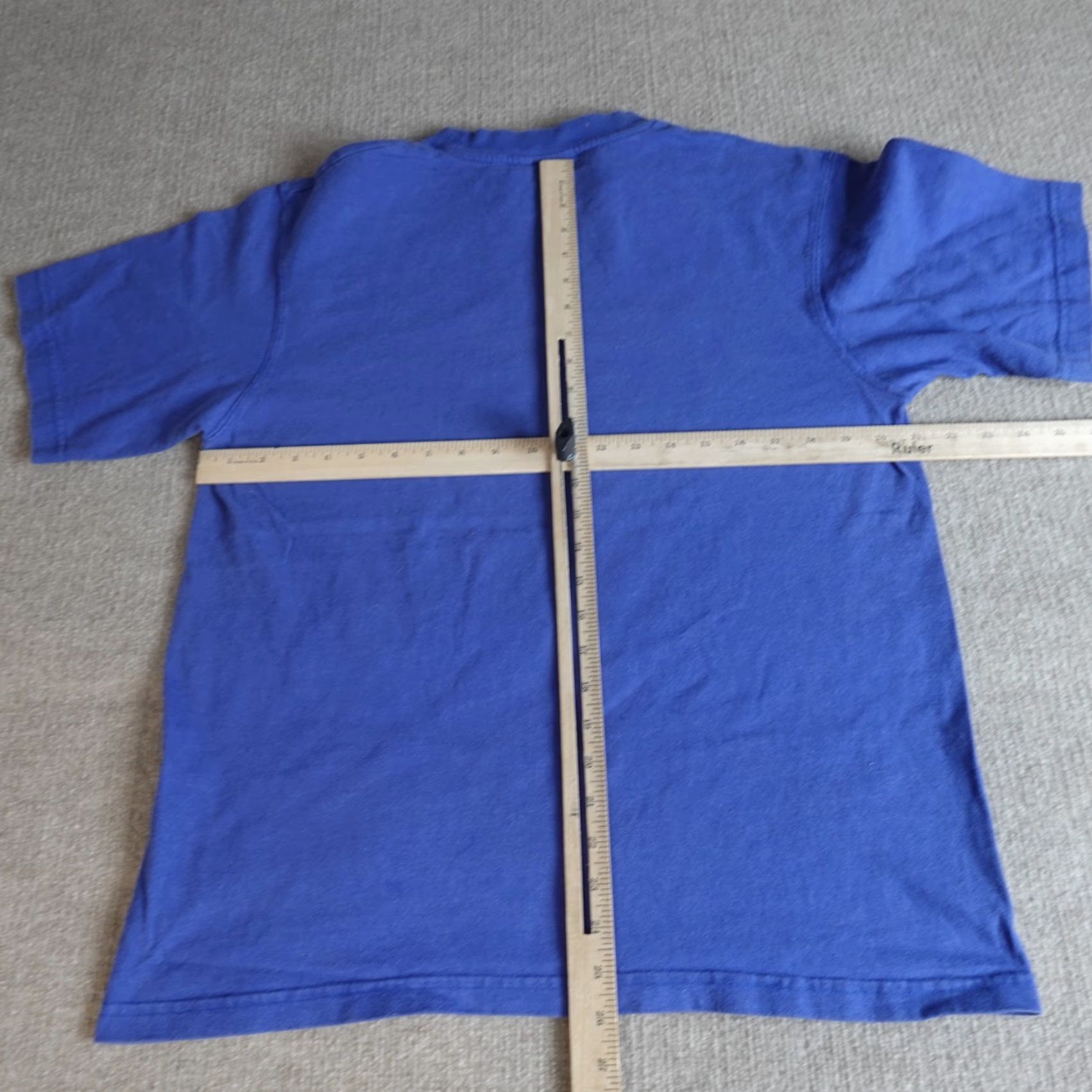 Vintage VINTAGE Majestic Los Angeles Dodgers Shirt Mens L Blue Cotton Crew Neck Short Sleeve Sports Graphic Print All Seasons Size US L / EU 52-54 / 3 - 3 Thumbnail