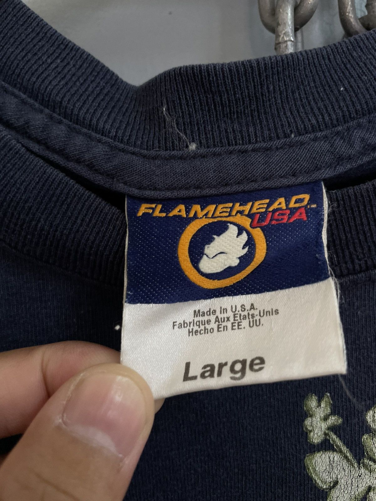 JNCO Vintage Y2K Flamehead by JNCO t shirt Size US L / EU 52-54 / 3 - 7 Thumbnail