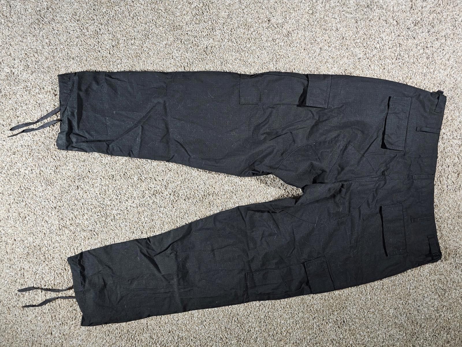 Maine Mountain Moccasin MOC Military Outdoor Clothing Ripstop Cargo Pants Black L Size US 34 / EU 50 - 6 Thumbnail