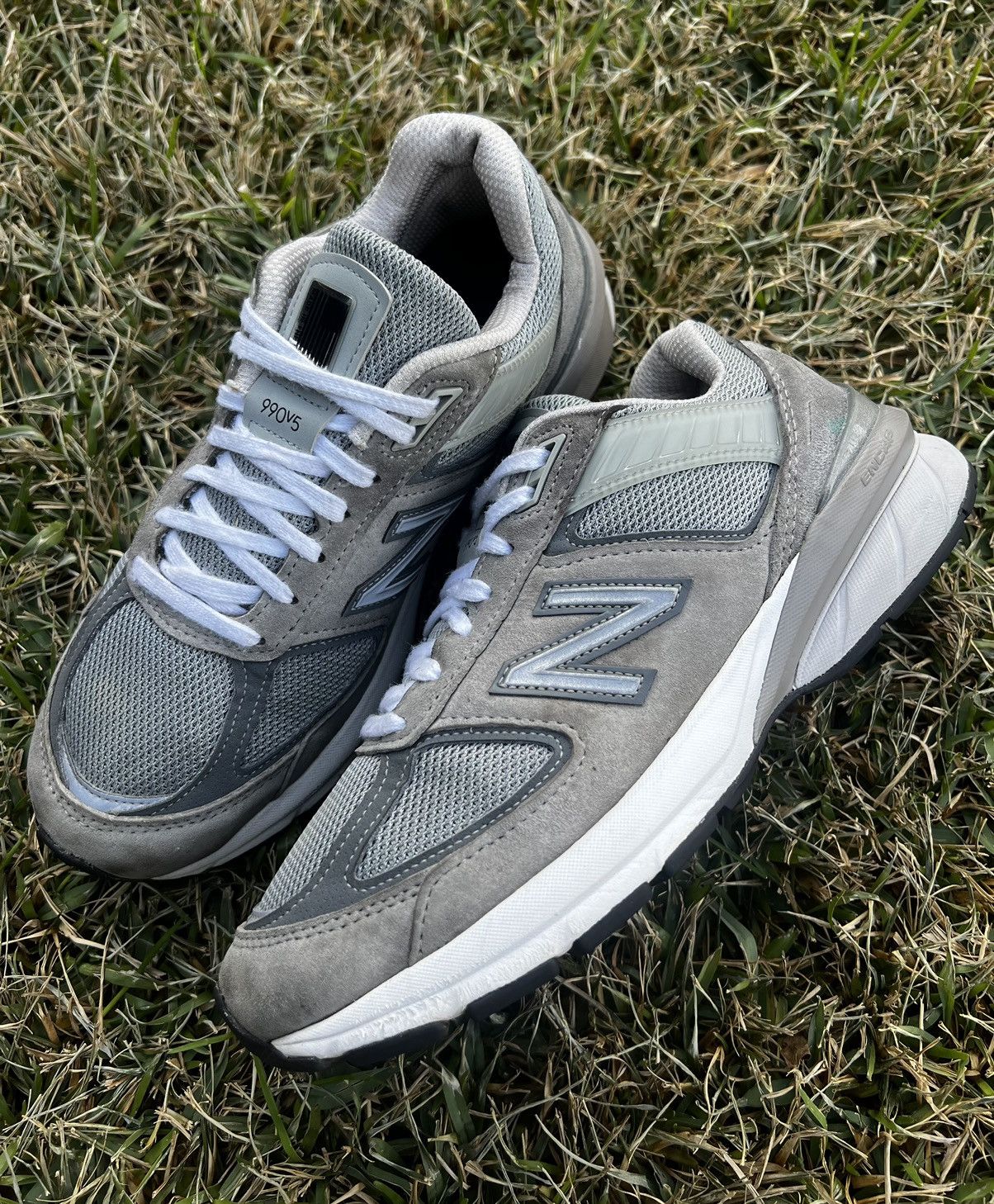 New Balance CLEAN New Balance 990v5 Grey Made in USA size 7 Mens Shoes Size US 7 / EU 40 - 1 Thumbnail