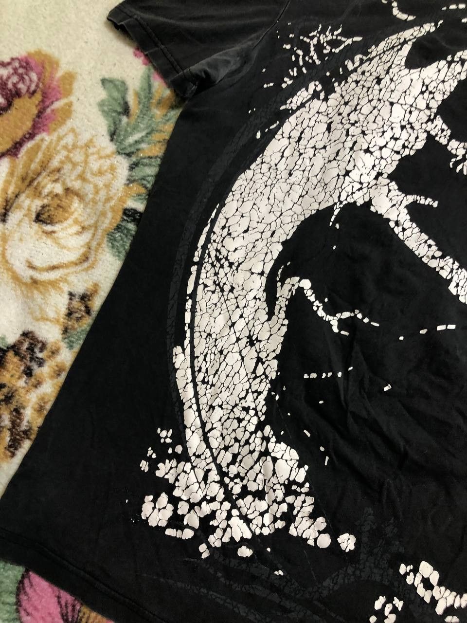 Just Cavalli Just Cavalli Men's T-Shirt Graphic Print Short Sleeve Size US XL / EU 56 / 4 - 22 Thumbnail