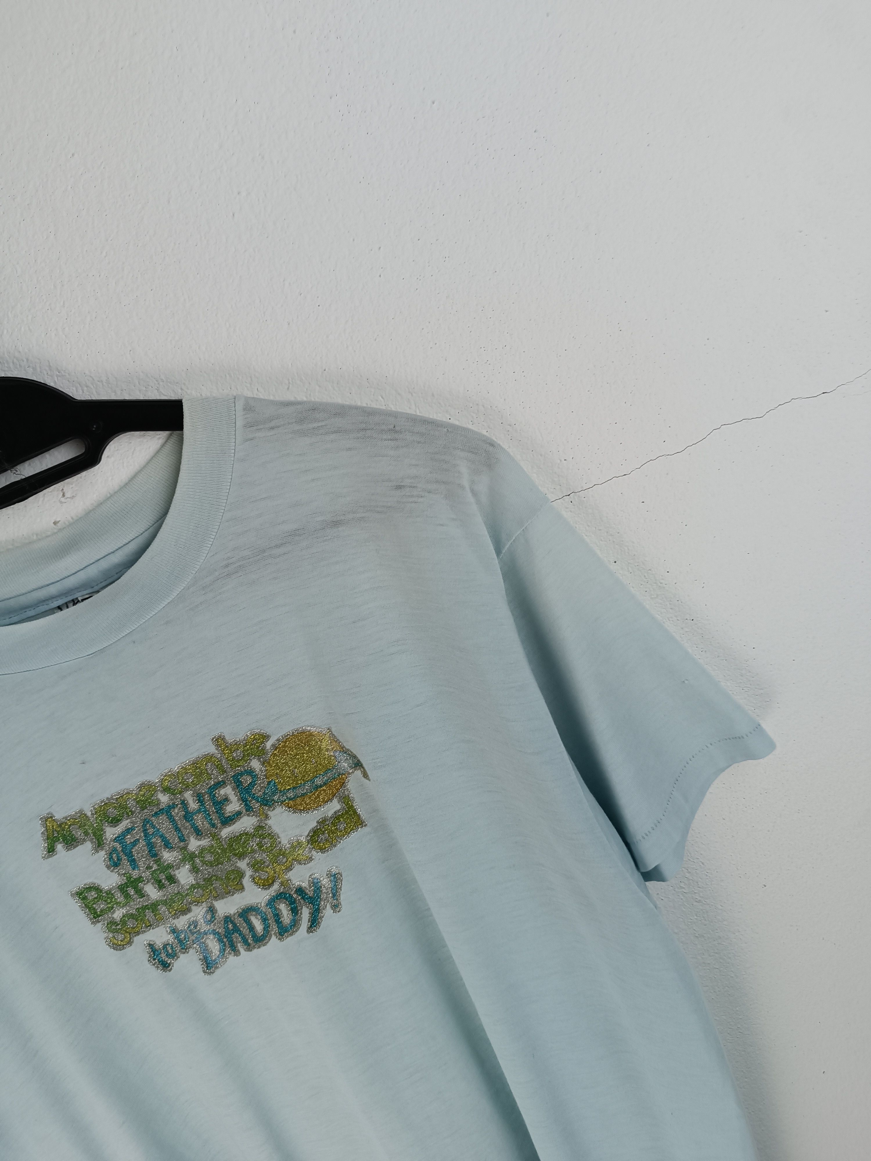 Hanes VINTAGE 80'S IRON ON PAPER THIN HANES 50/50 TEES Size US M / EU 48-50 / 2 - 6 Thumbnail