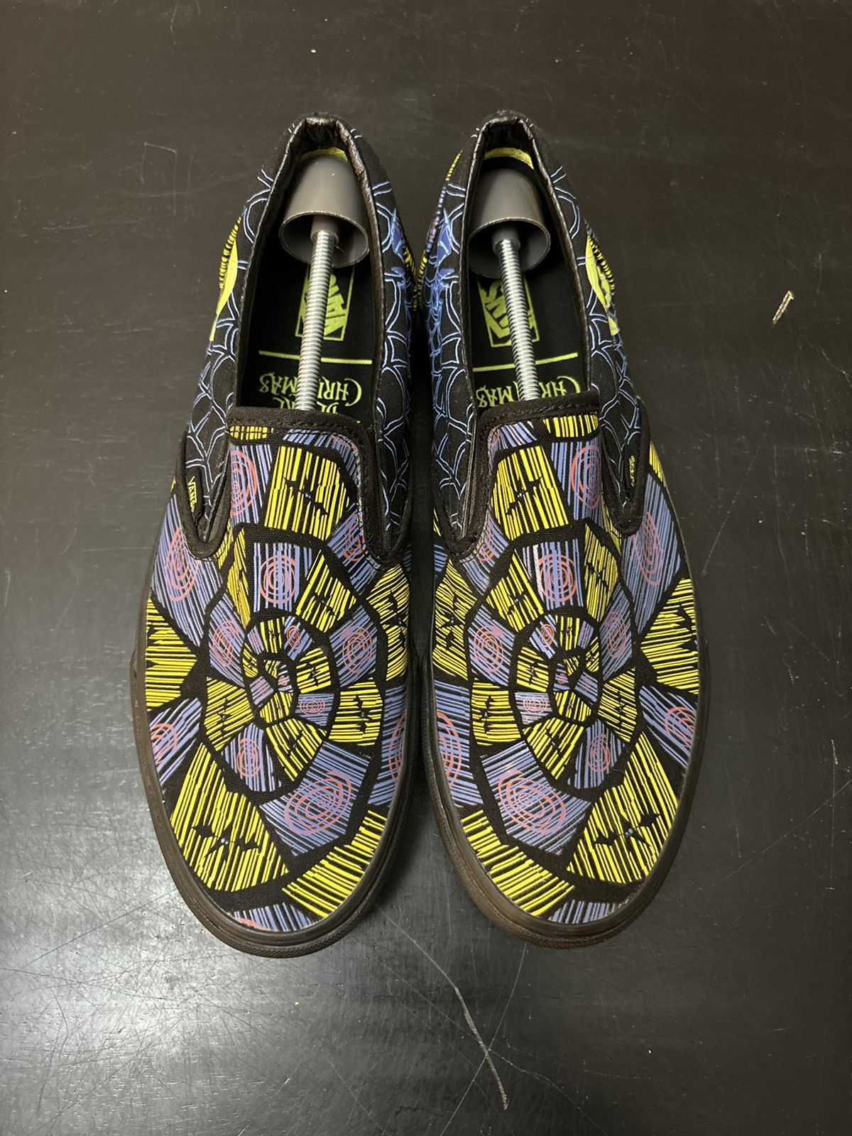 Vans Vans Classic Slip On Nightmare Before Christmas Oogie Boogie Size US 11.5 / EU 44-45 - 2 Thumbnail