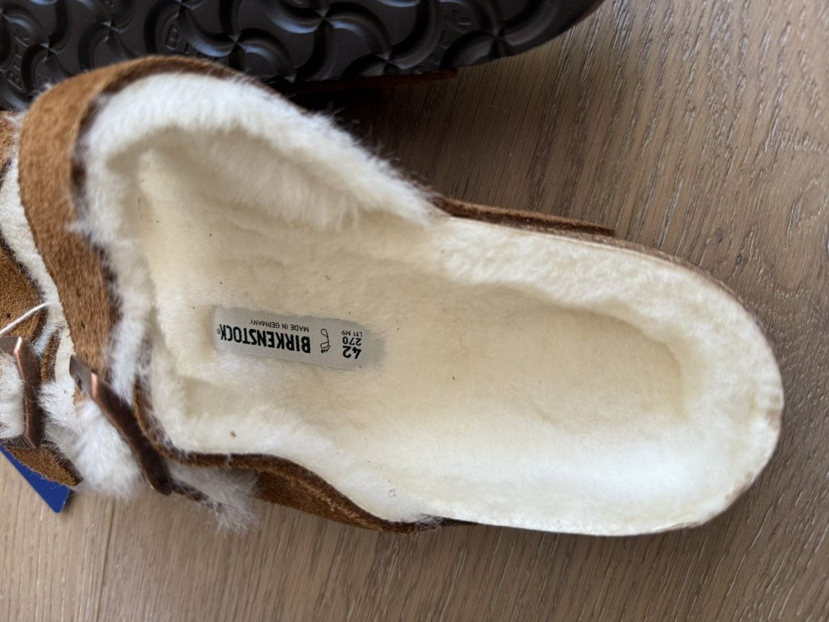 Birkenstock arizona shearling slides unisex brand new
