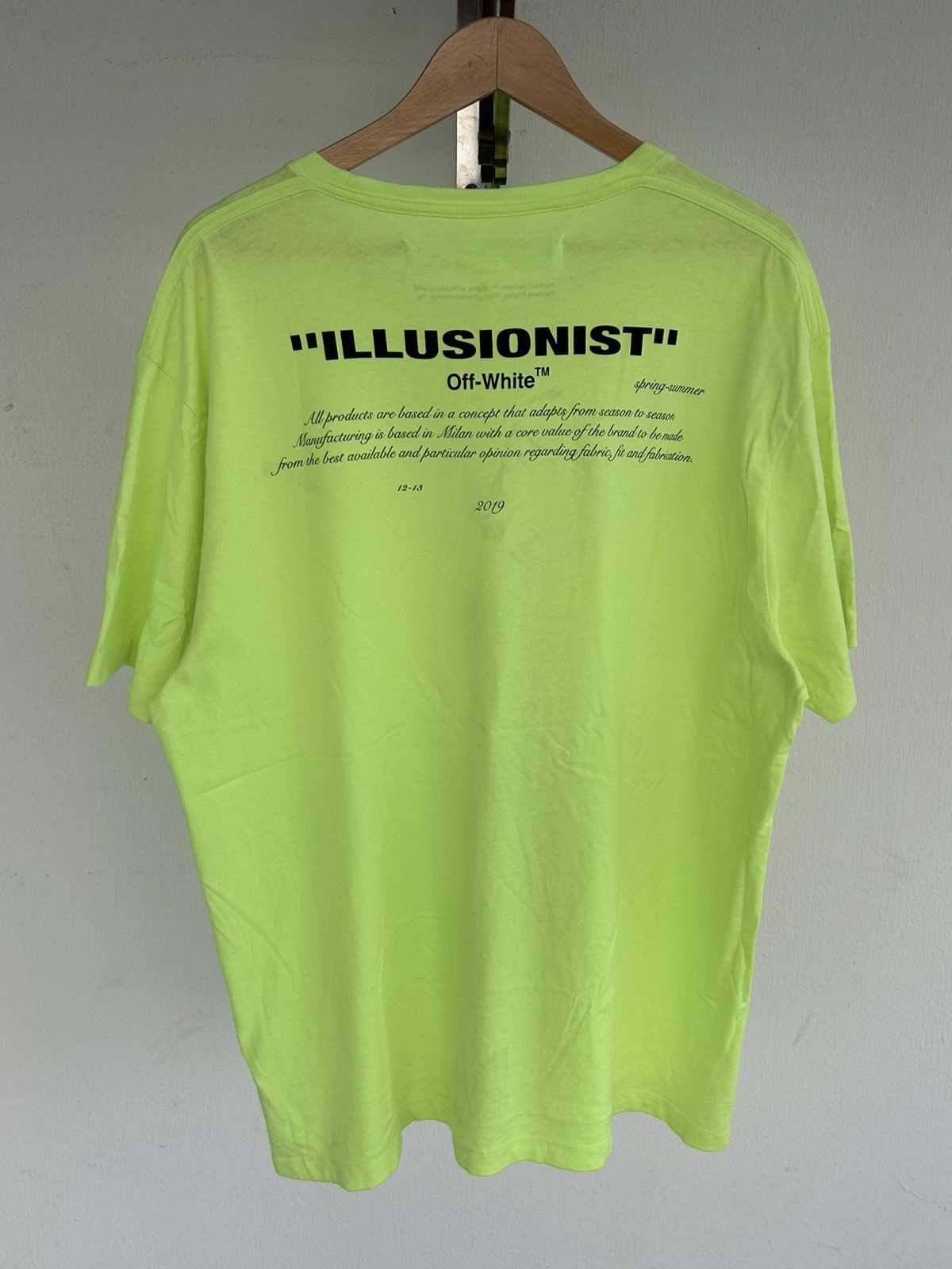 Off-White S/S19 Off-White Virgil Abloh Michael Jackson Oversized Tee Size US L / EU 52-54 / 3 - 3 Thumbnail