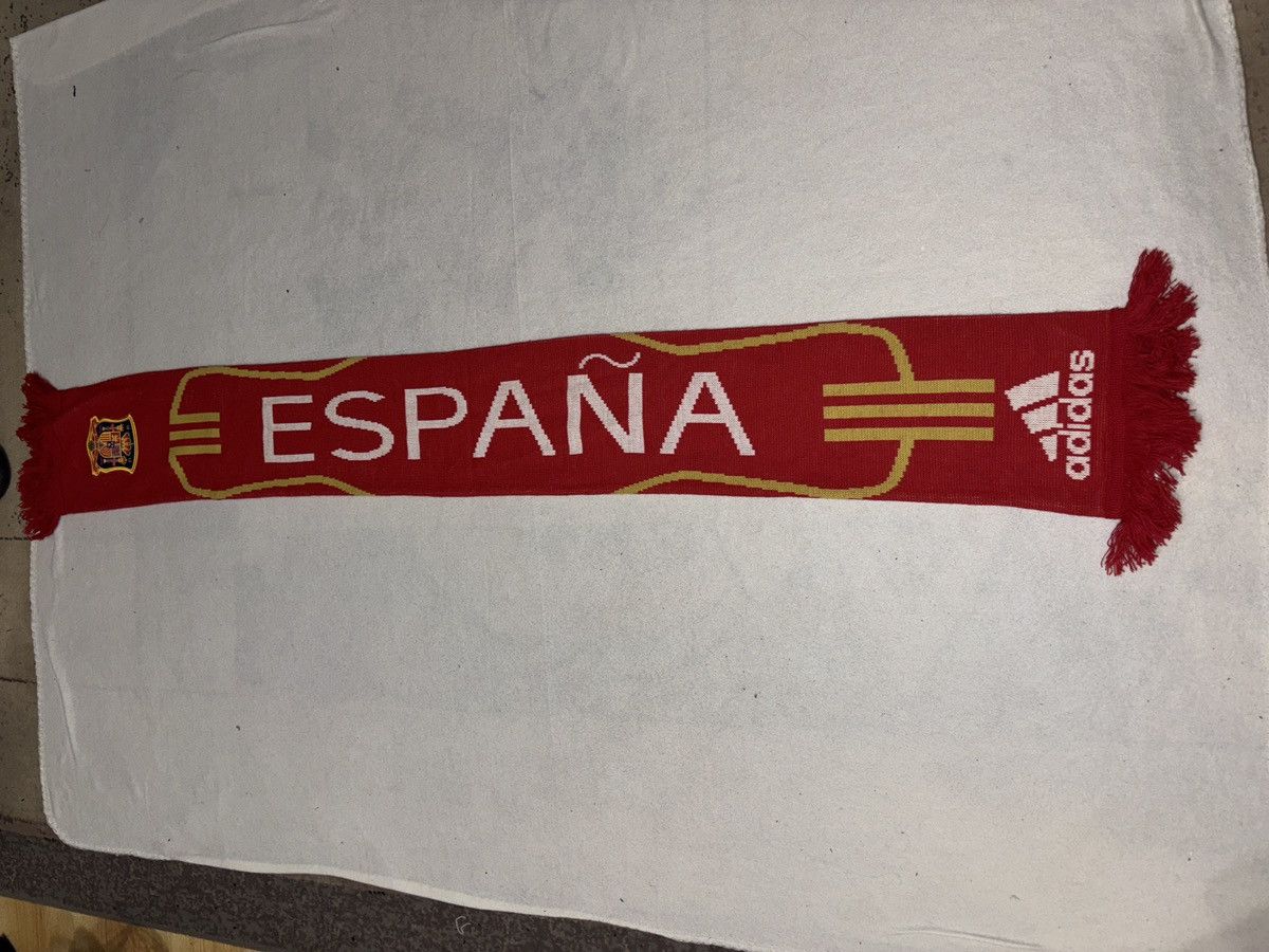 Adidas Adidas Spain National Team Fan Scarf Football Vintage Size ONE SIZE - 3 Thumbnail