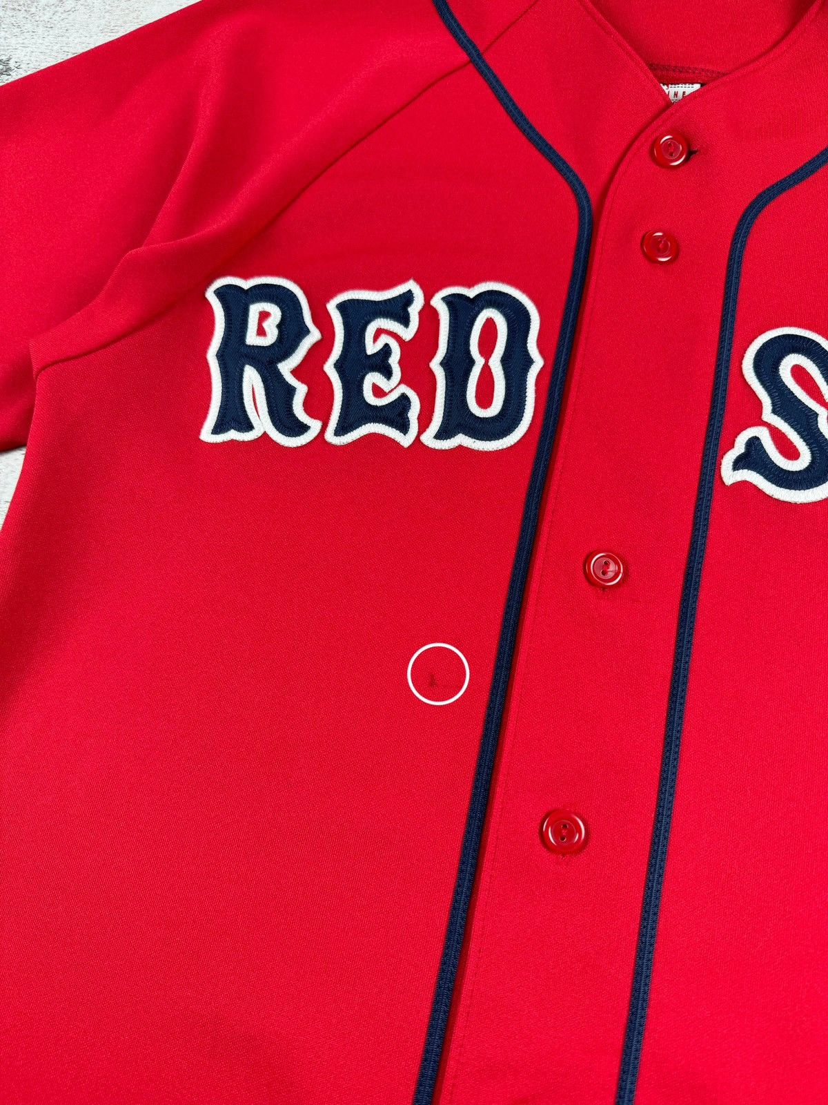 Majestic Vintage Boston Red Sox Varsity Made in USA Jersey T Shirt Tee Size US S / EU 44-46 / 1 - 7 Thumbnail