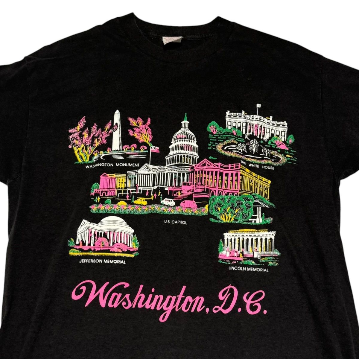 Vintage Vintage 90s Washington DC Building Shirt Adult Large Size US L / EU 52-54 / 3 - 2 Thumbnail