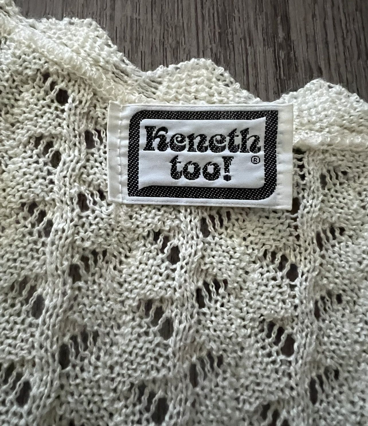 Vintage Vintage Keneth Too Open Knit Top Size M / US 6-8 / IT 42-44 - 5 Thumbnail