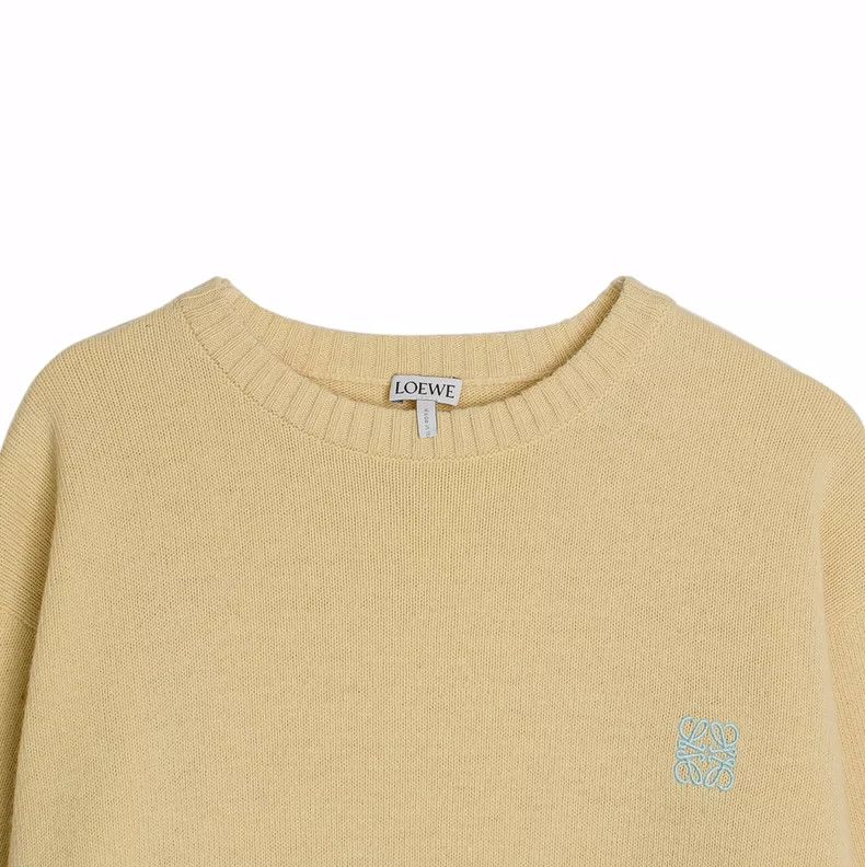Loewe LOEWE Light yellow sweater Size S / US 4 / IT 40 - 3 Thumbnail