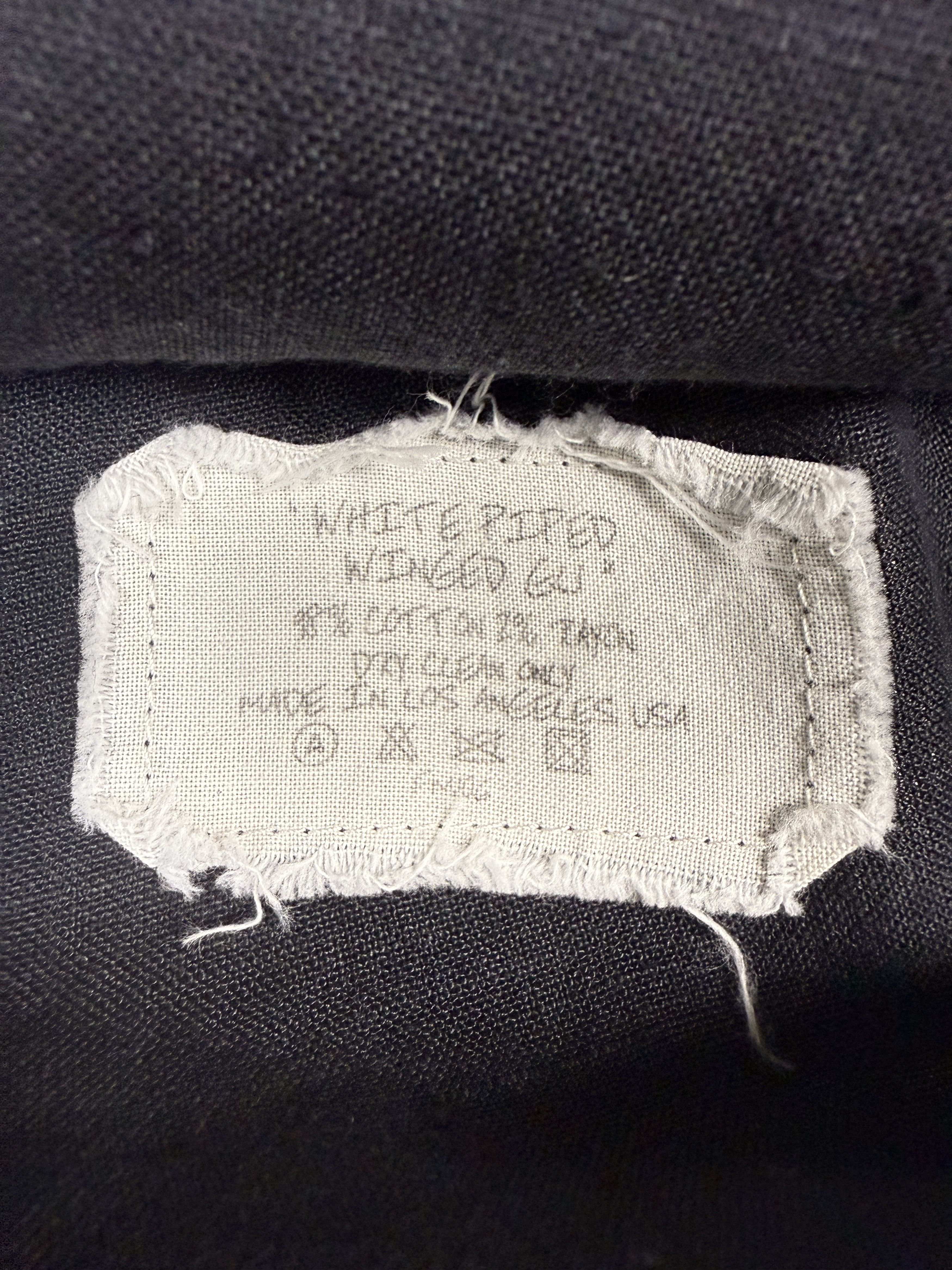 Greg Lauren $800 Greg Lauren Black Winged GL1 kimono top shirt Size US M / EU 48-50 / 2 - 8 Thumbnail