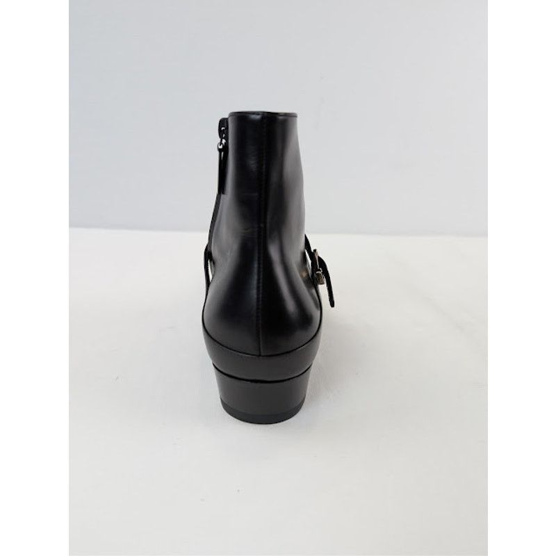 Saint Laurent Paris o1rshd1 Augustin 30 Zipped Boots in Nero Size US 8 / EU 41 - 16 Thumbnail