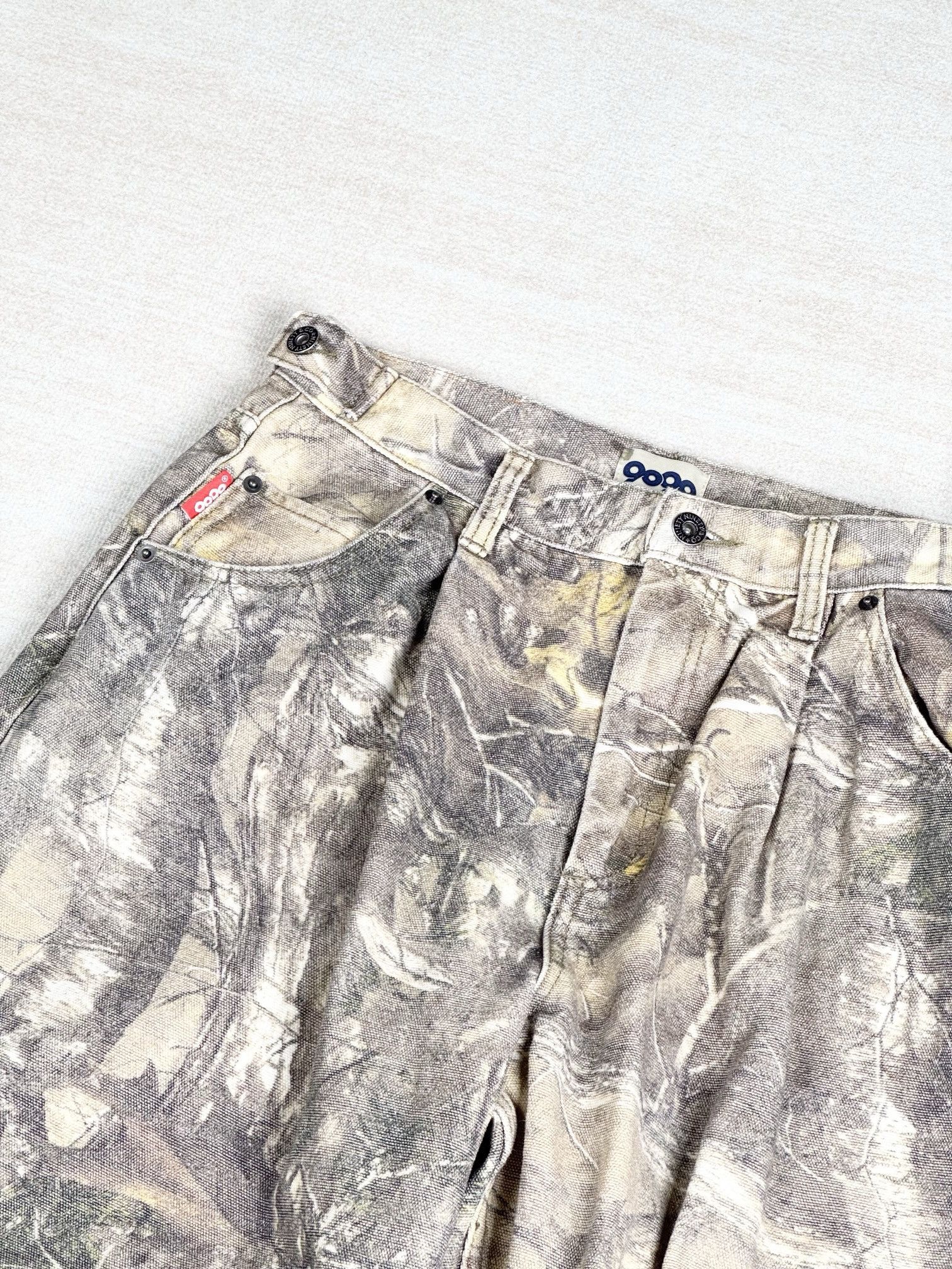 Japanese Brand 9090 tree camo baggy jean Size US 31 - 5 Thumbnail